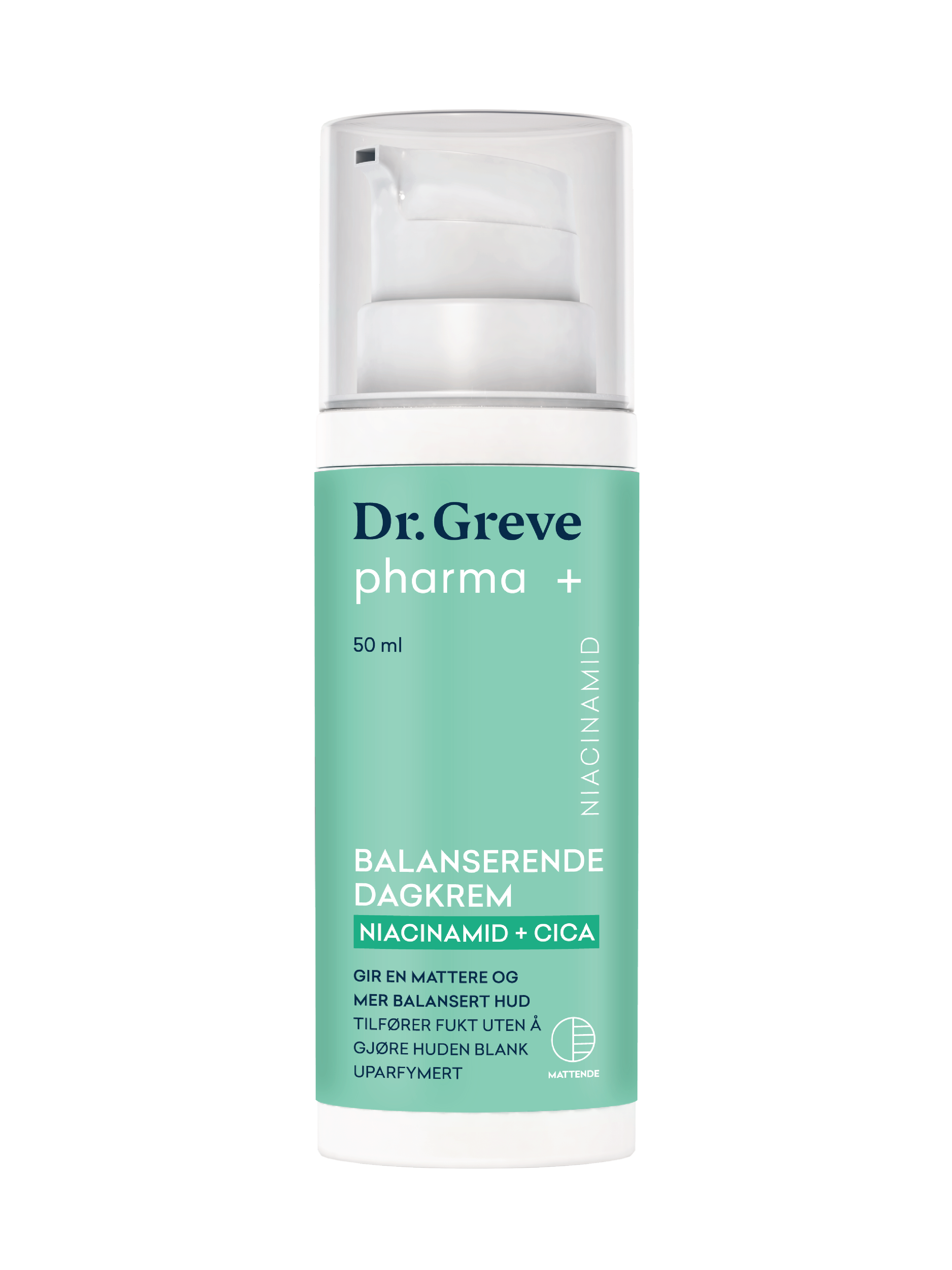 Dr. Greve Pharma Niacinamid Balanserende Dagkrem, 50 ml