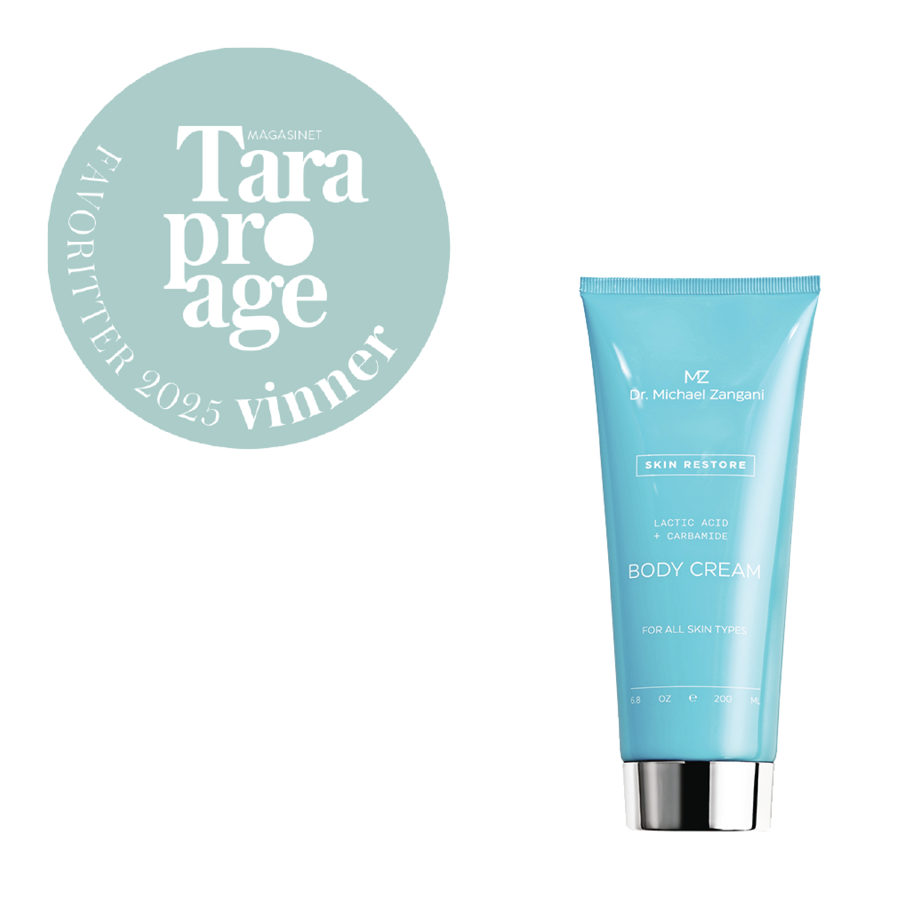 Dr. Michael Zangani Skin Restore Body Cream, 200 ml