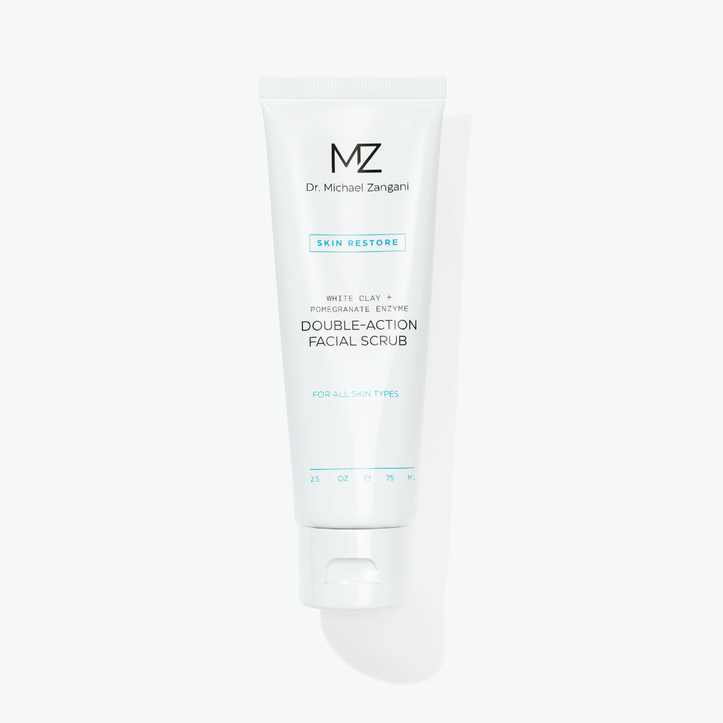 Dr. Michael Zangani Skin Restore Double-Action Facial Scrub, 75 ml