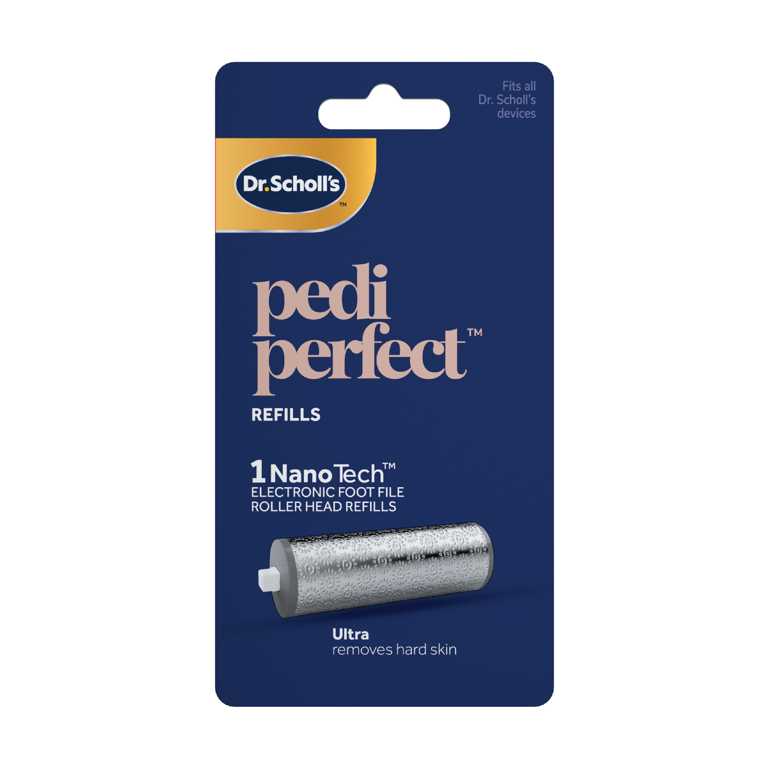 Dr. Scholl´s Pedi Perfect Nanotech Refill, 1 stk.