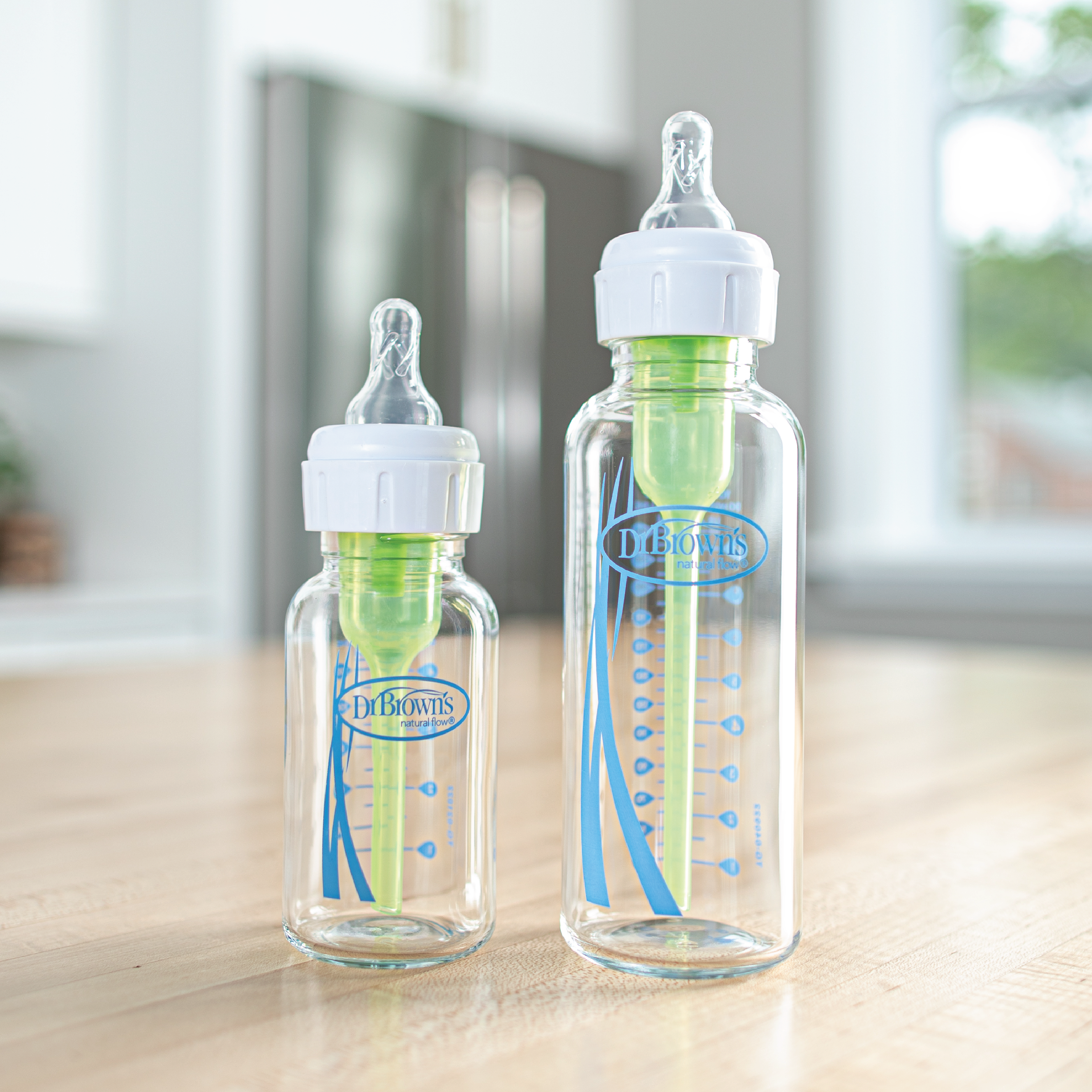 Dr. Brown's Option+ Glassflaske Standard, 250 ml