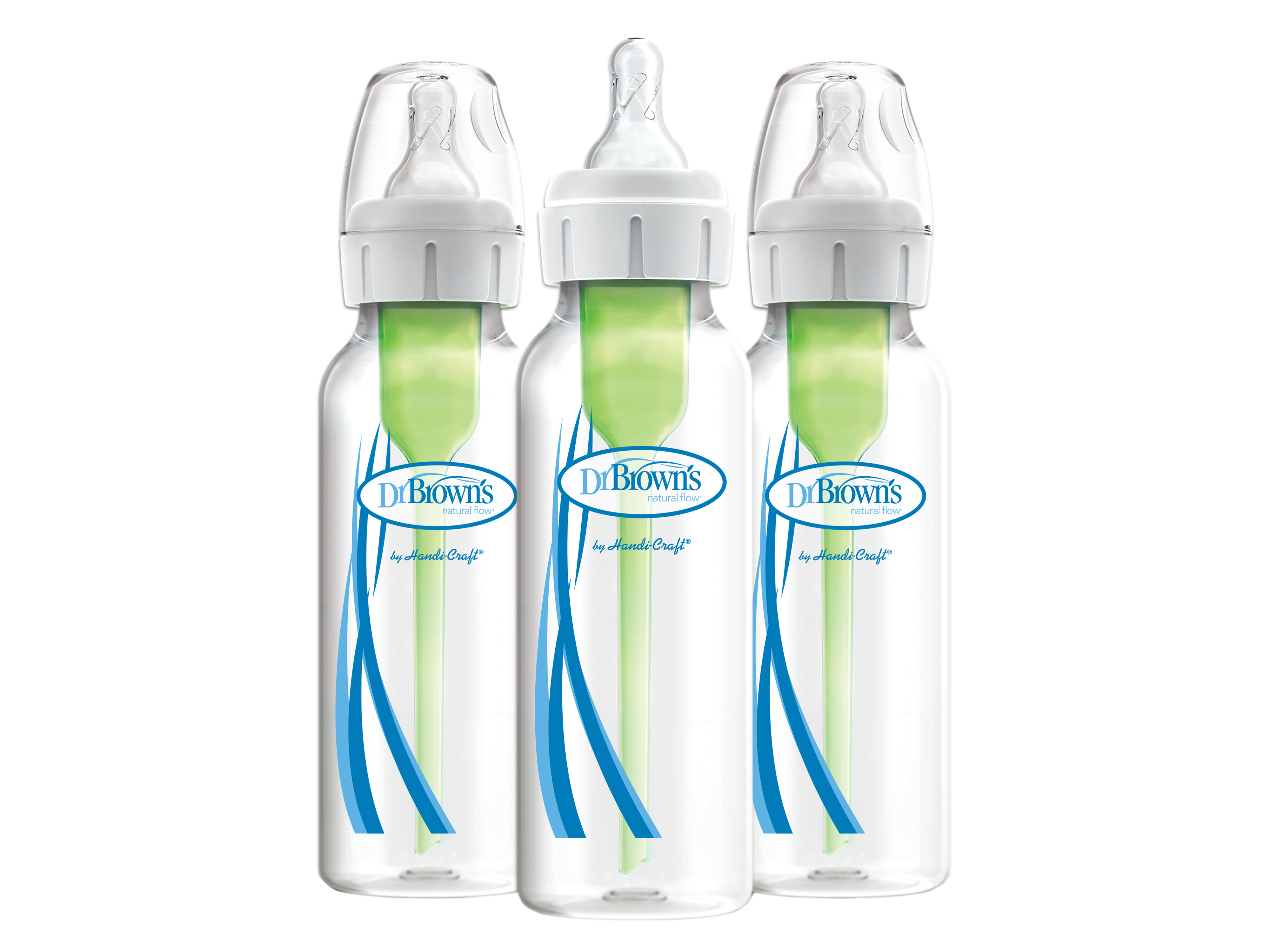 Dr. Brown's Options+ Anti-Colic Narrow Tåteflaske, 250 ml, 3 stk.