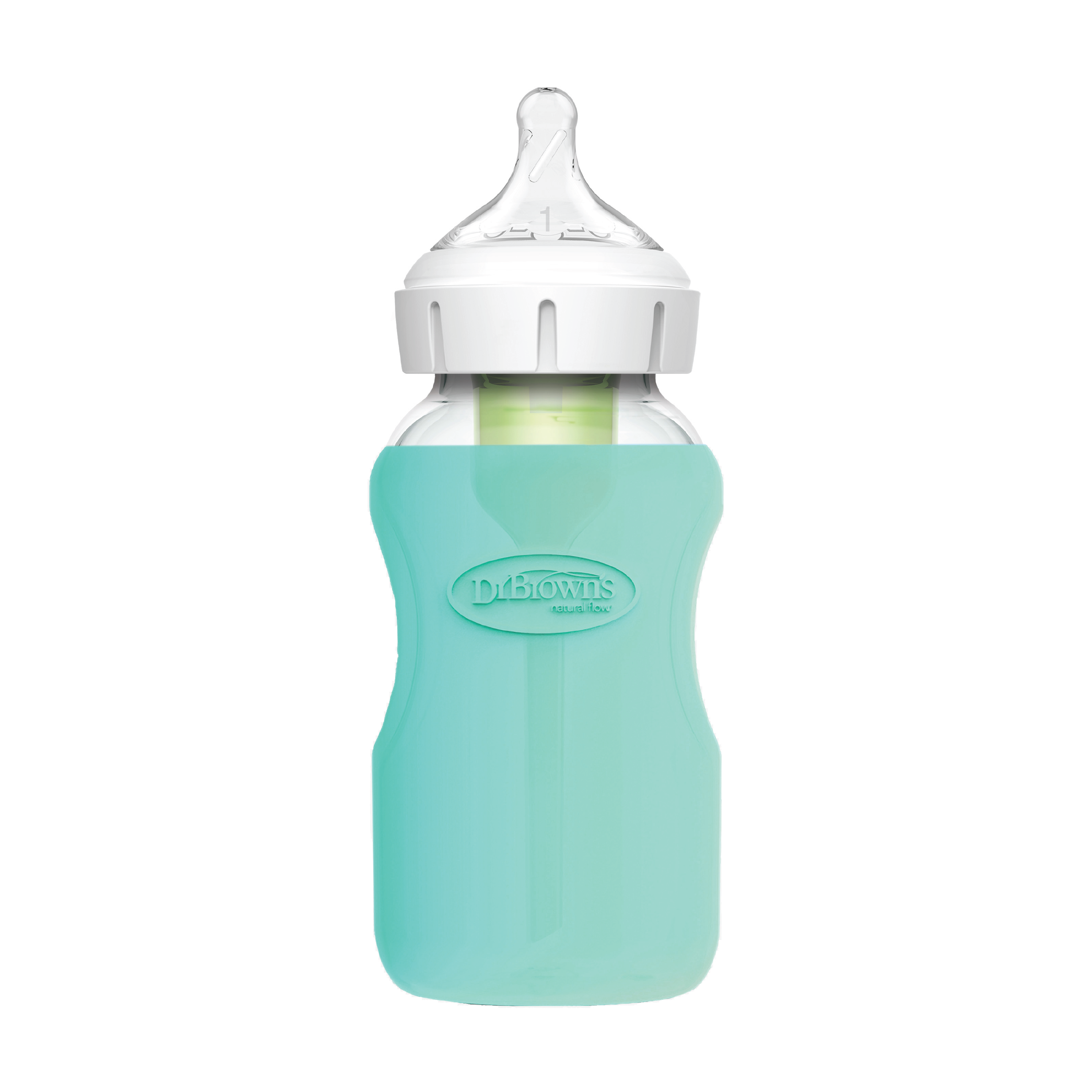 Dr. Brown's Beskyttelsestrekk Til Glassflaske, Grønn, 1 stk.