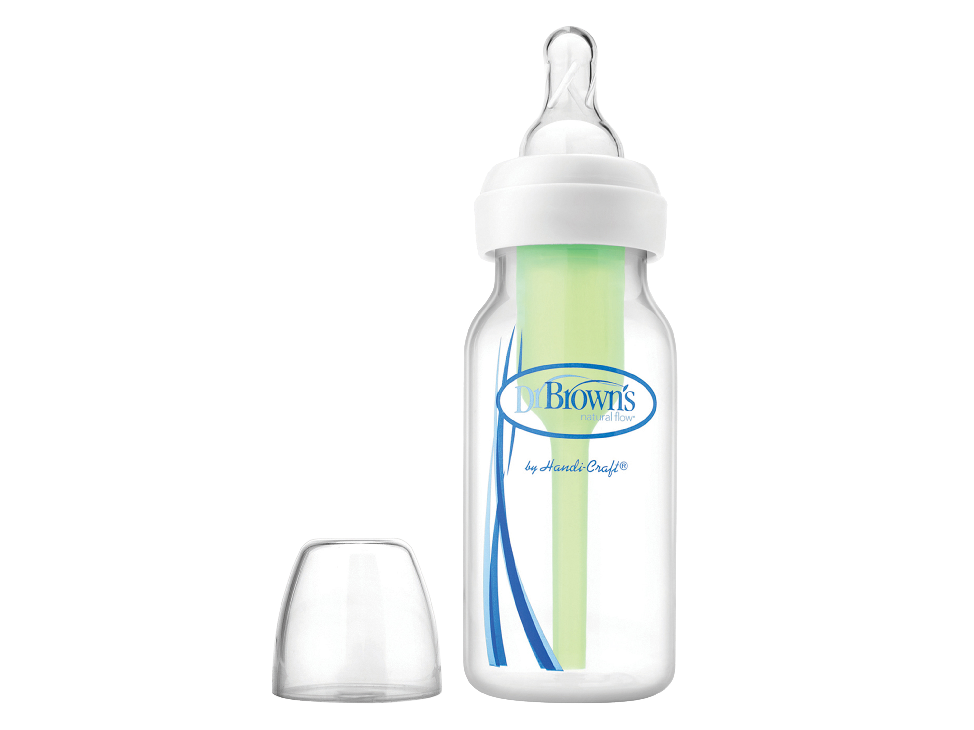 Dr. Brown's Options+ Anti-Colic Narrow Tåteflaske, 120 ml, 1 stk.