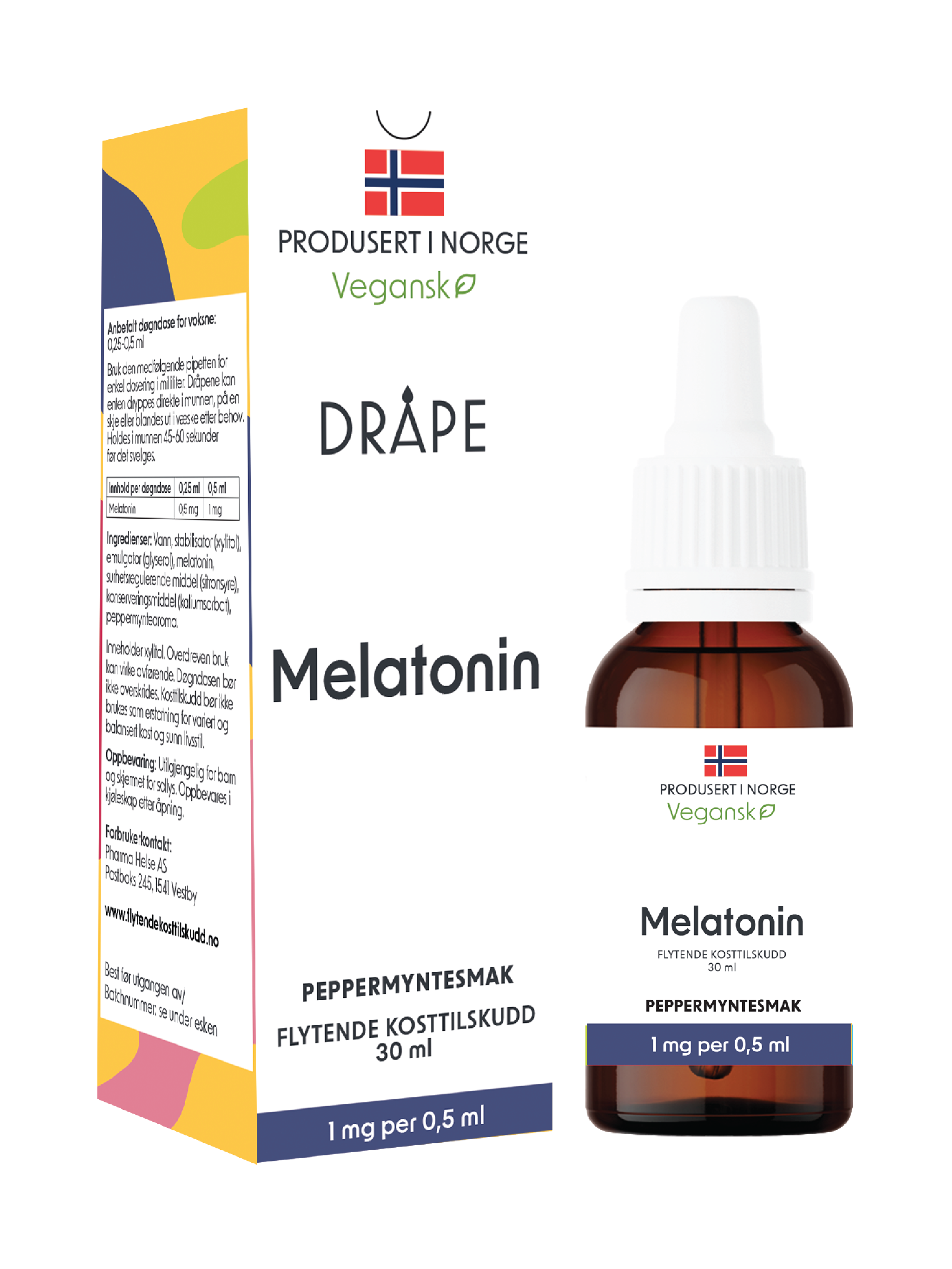 Dråpe Melatonindråper, 30 ml