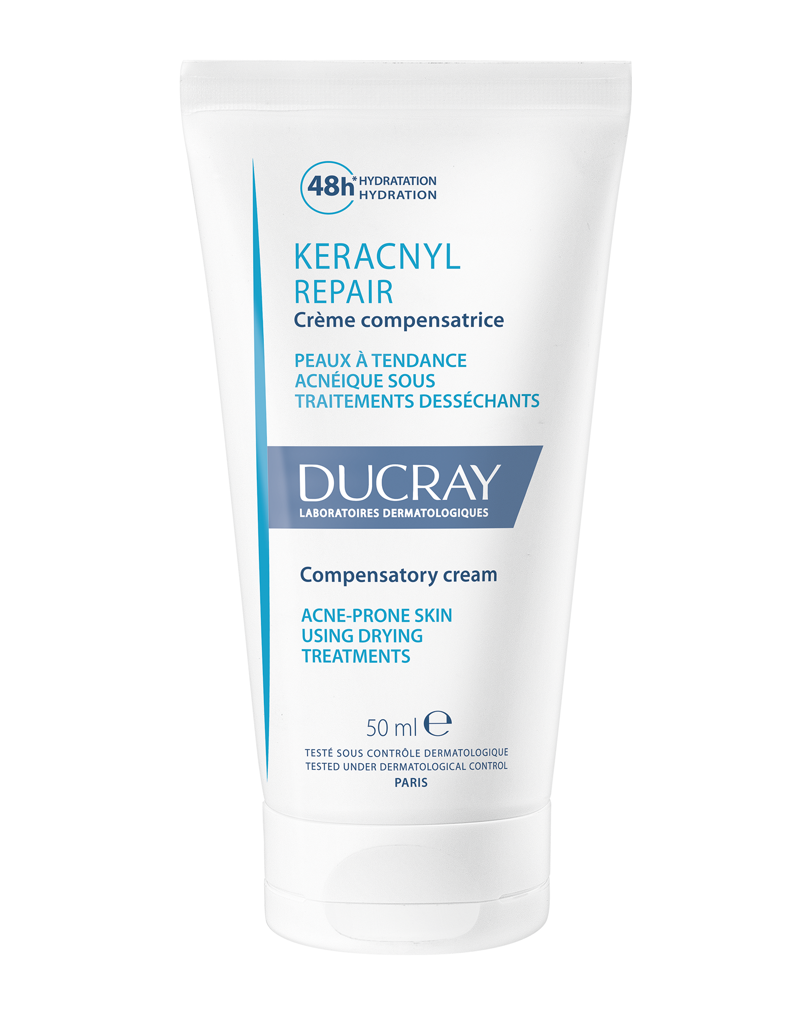 Ducray Keracnyl Compensatory Repair Cream, 50 ml