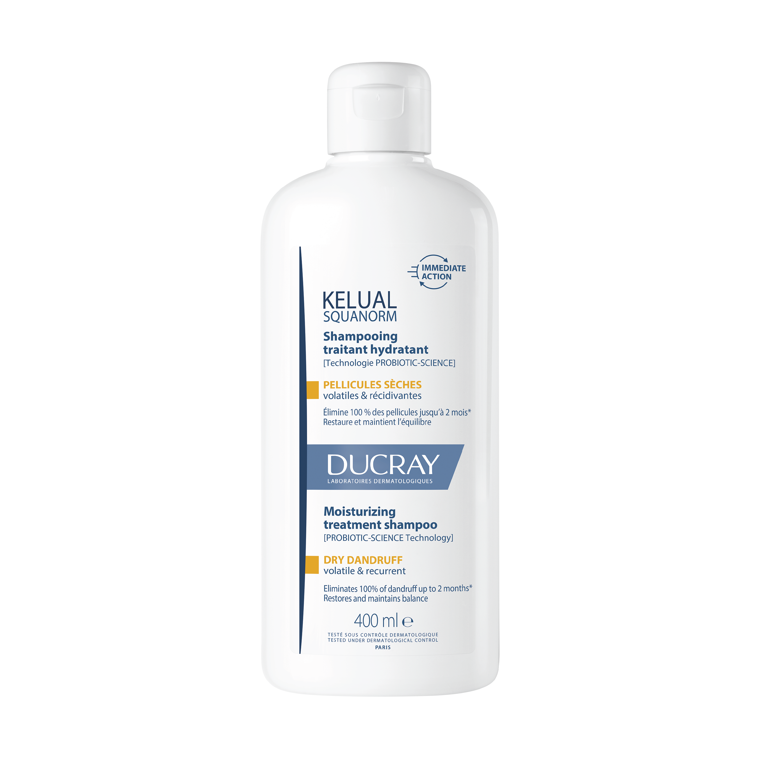 Ducray Squanorm Dry Shampoo, 400 ml