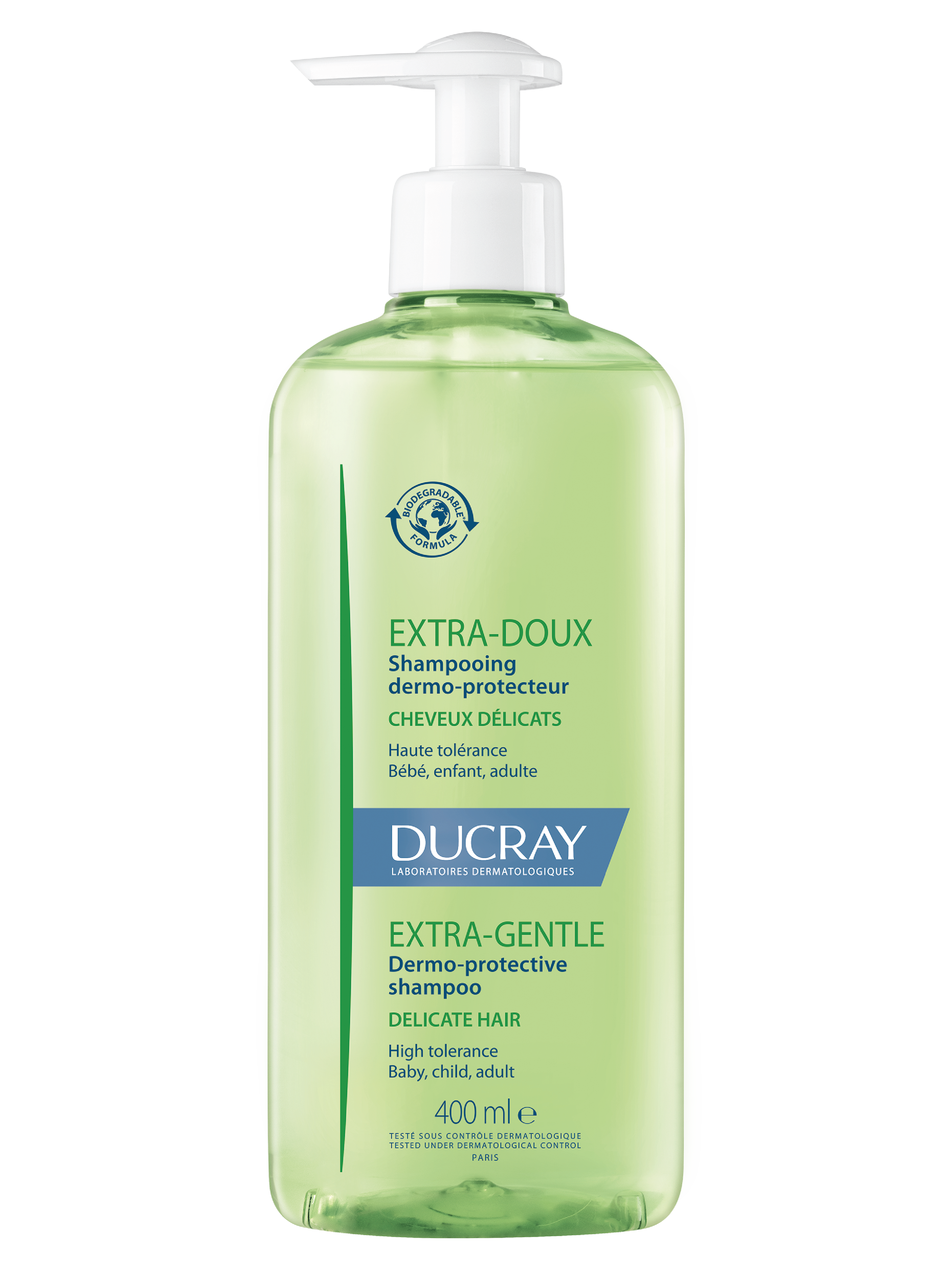 Ducray Extra Gentle Shampoo, 400 ml