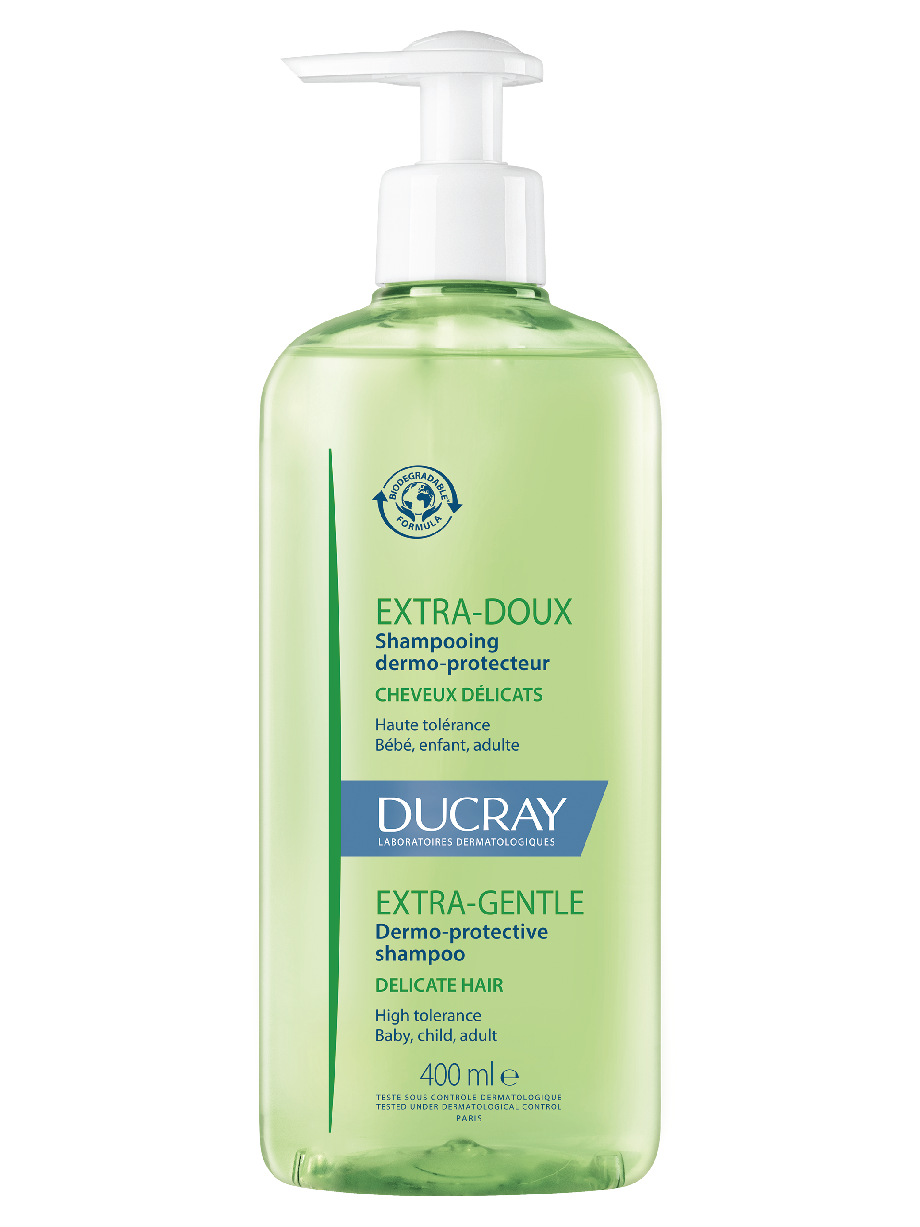 Ducray Extra Gentle Shampoo, 400 ml