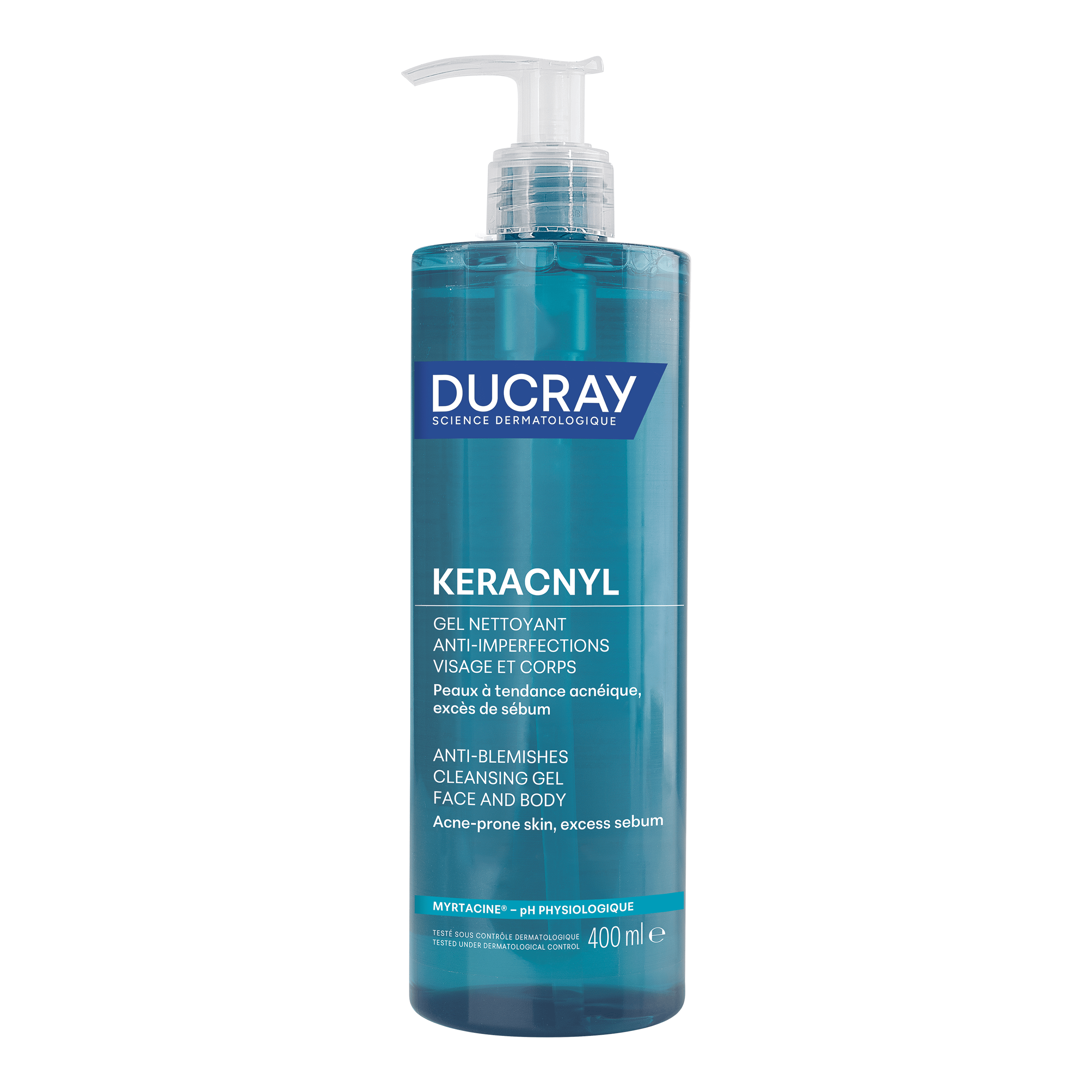 Ducray Keracnyl Foaming Gel, 400 ml