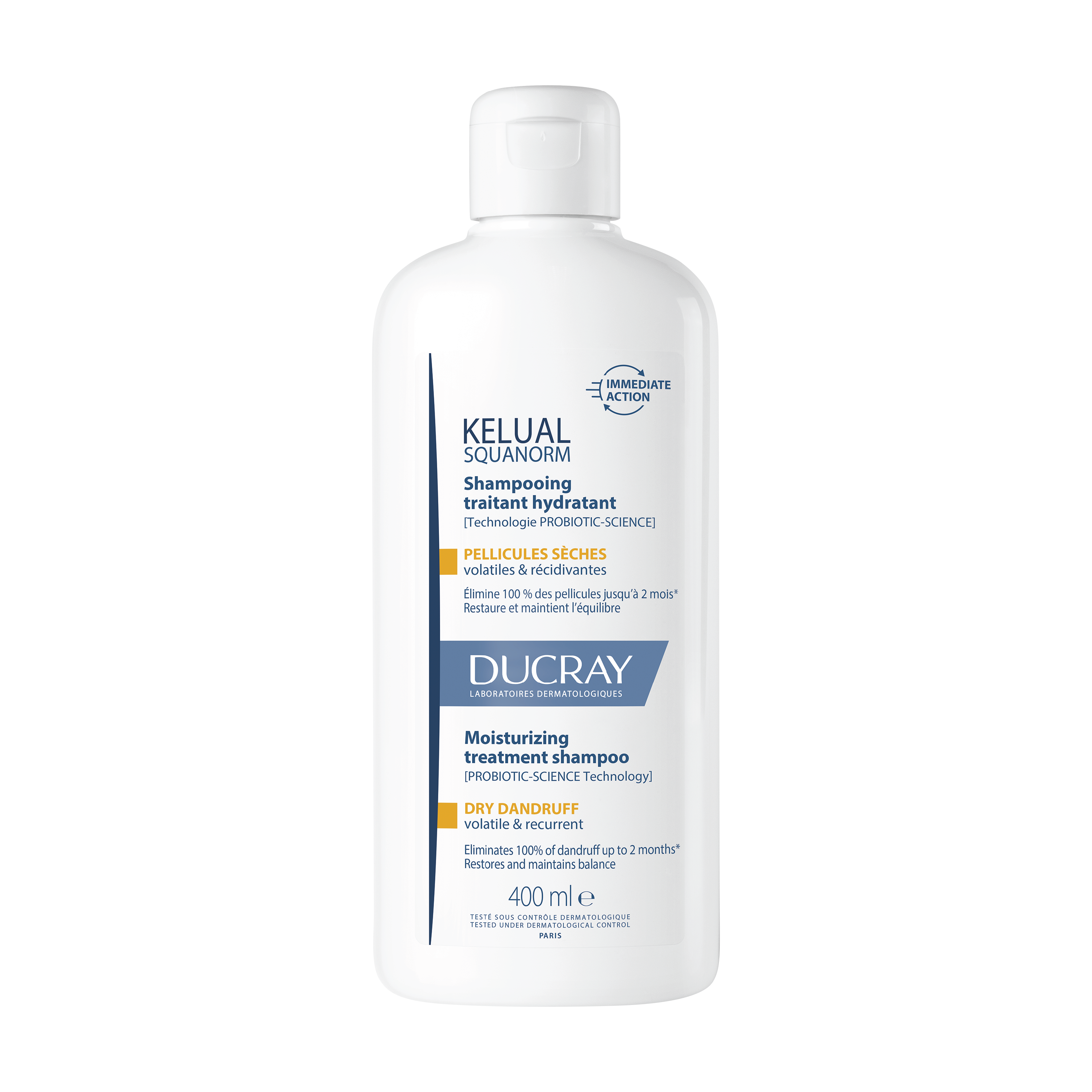 Ducray Squanorm Dry Shampoo, 400 ml