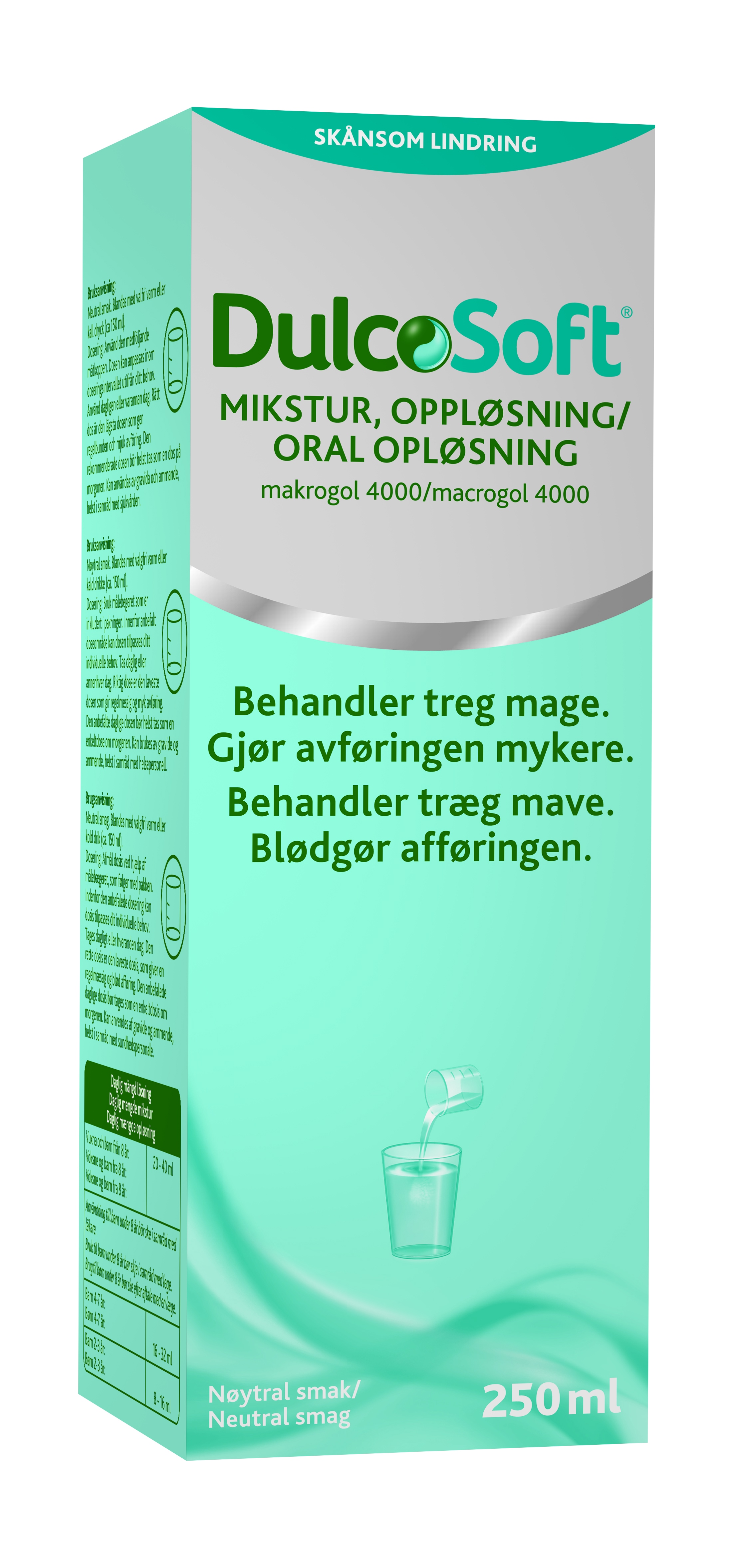 Dulcosoft Mikstur, 250 ml