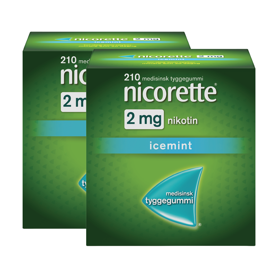 Duopack 2 mg tyggegummi
