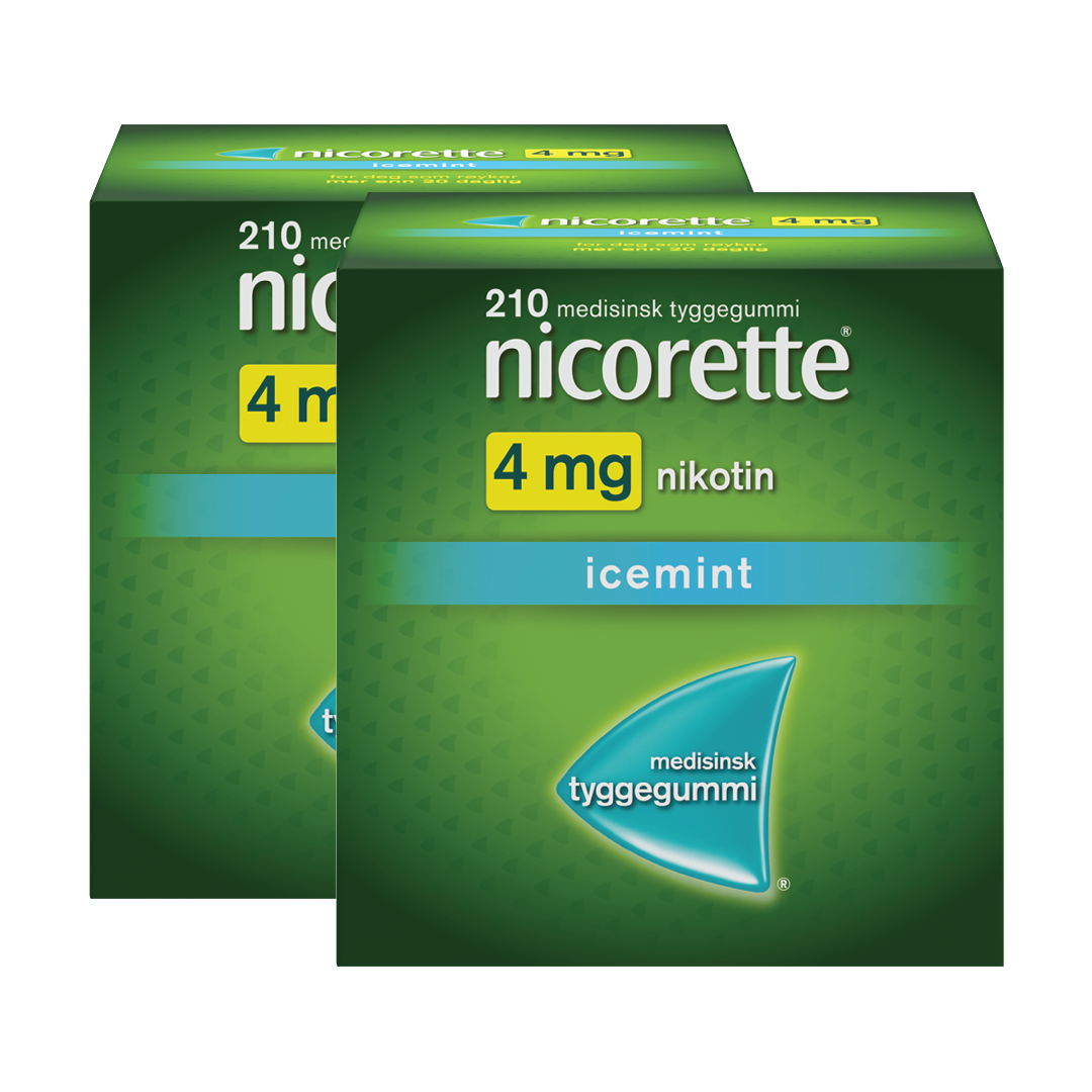 Duopack 4 mg tyggegummi