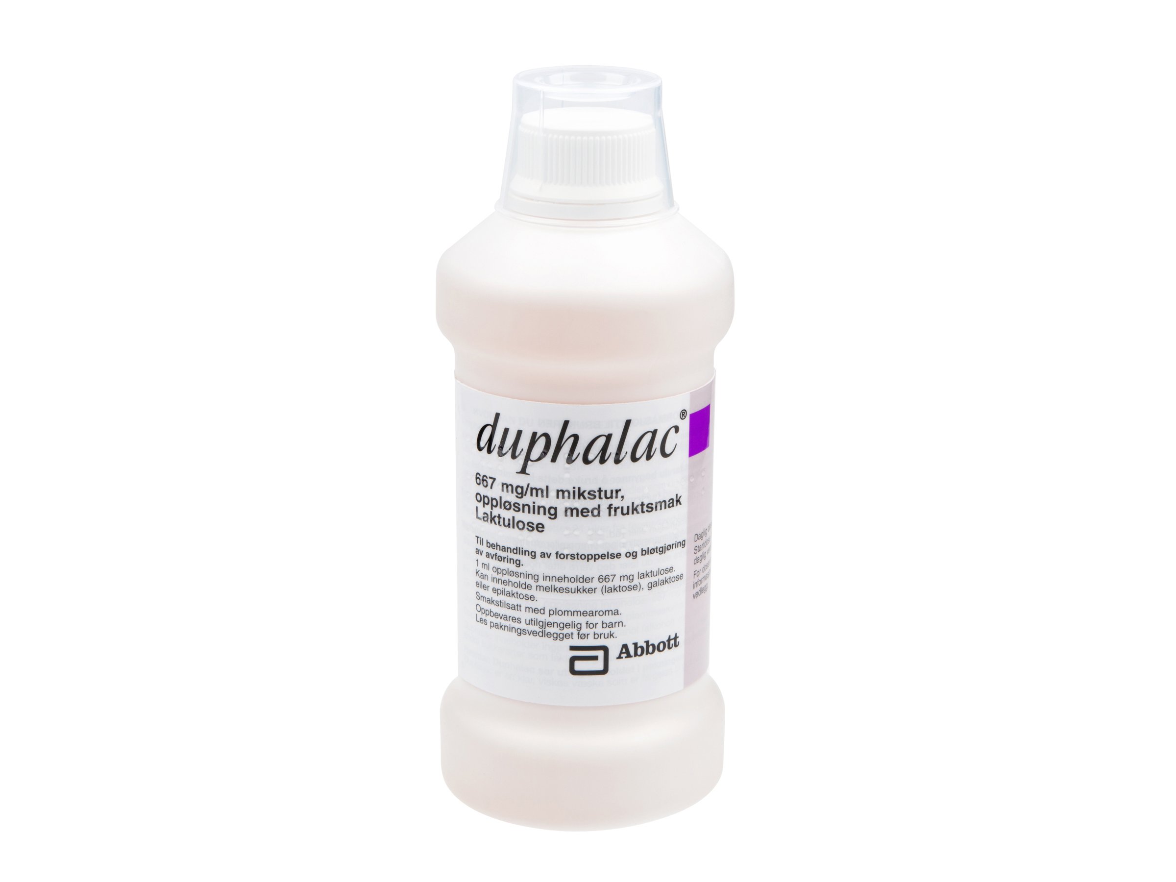 Duphalac Mikstur 667mg/ml med fruktsmak, 500 ml.