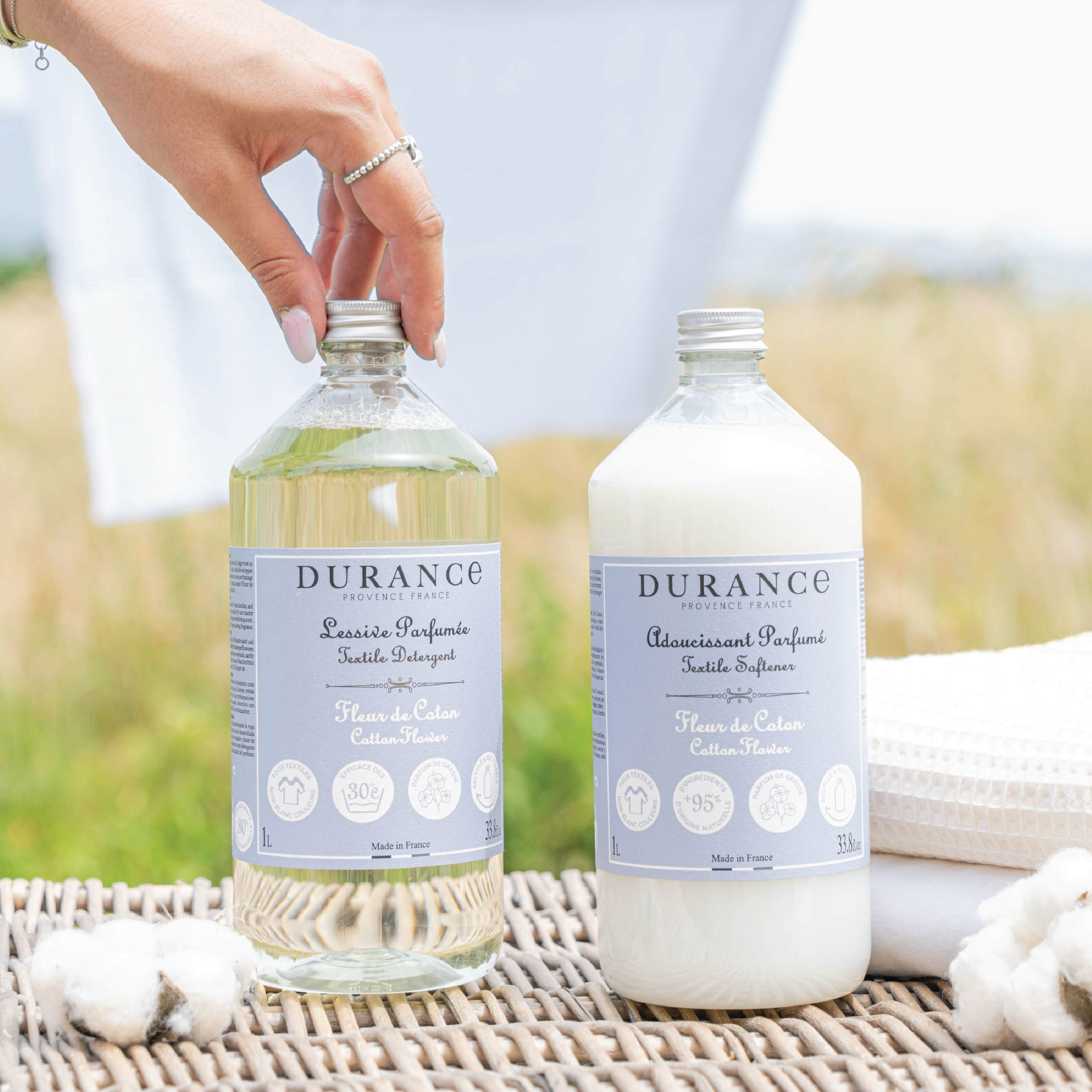 Durance Klesvask Cotton Flower, 1000 ml