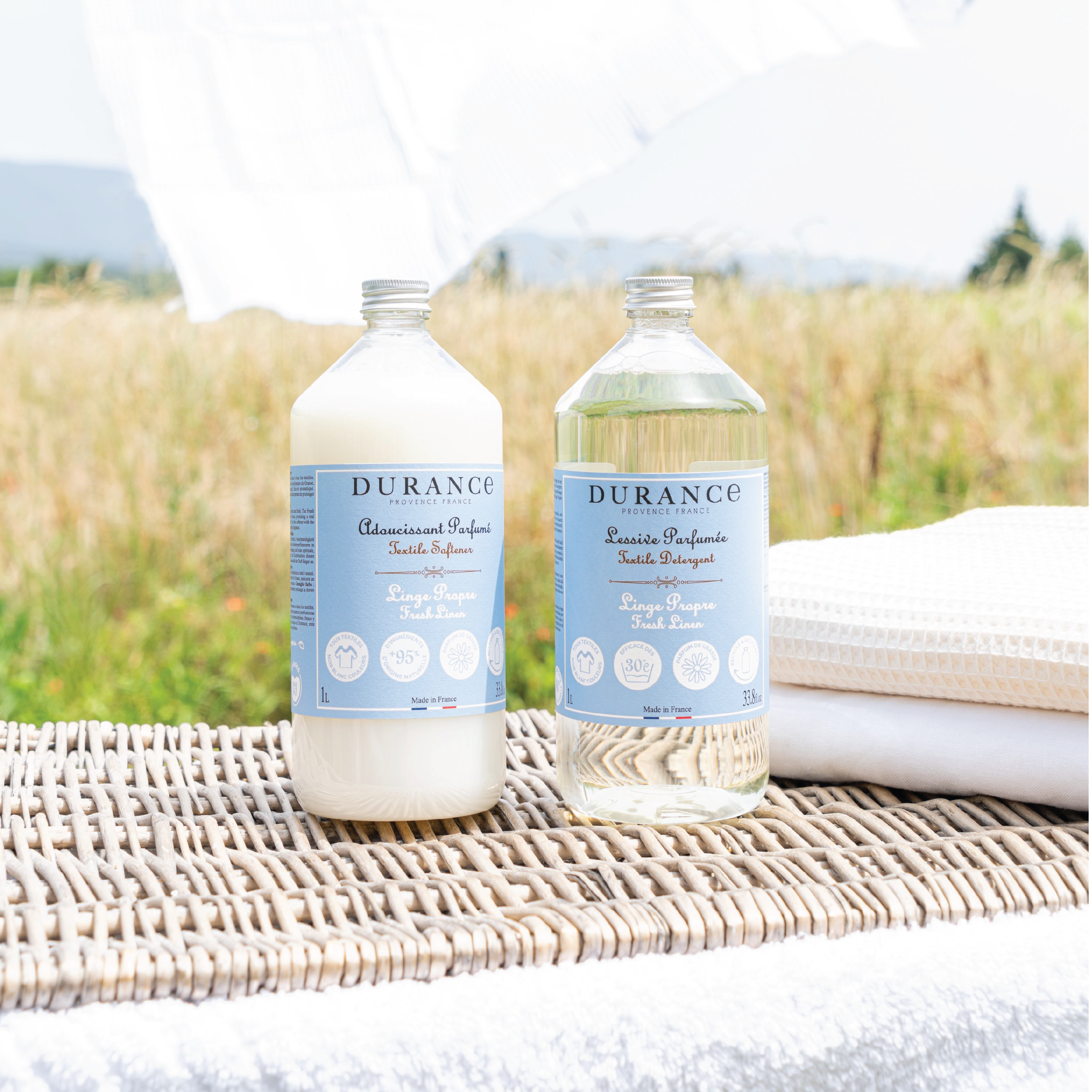 Durance Tøymykner Fresh Linen, 1000 ml