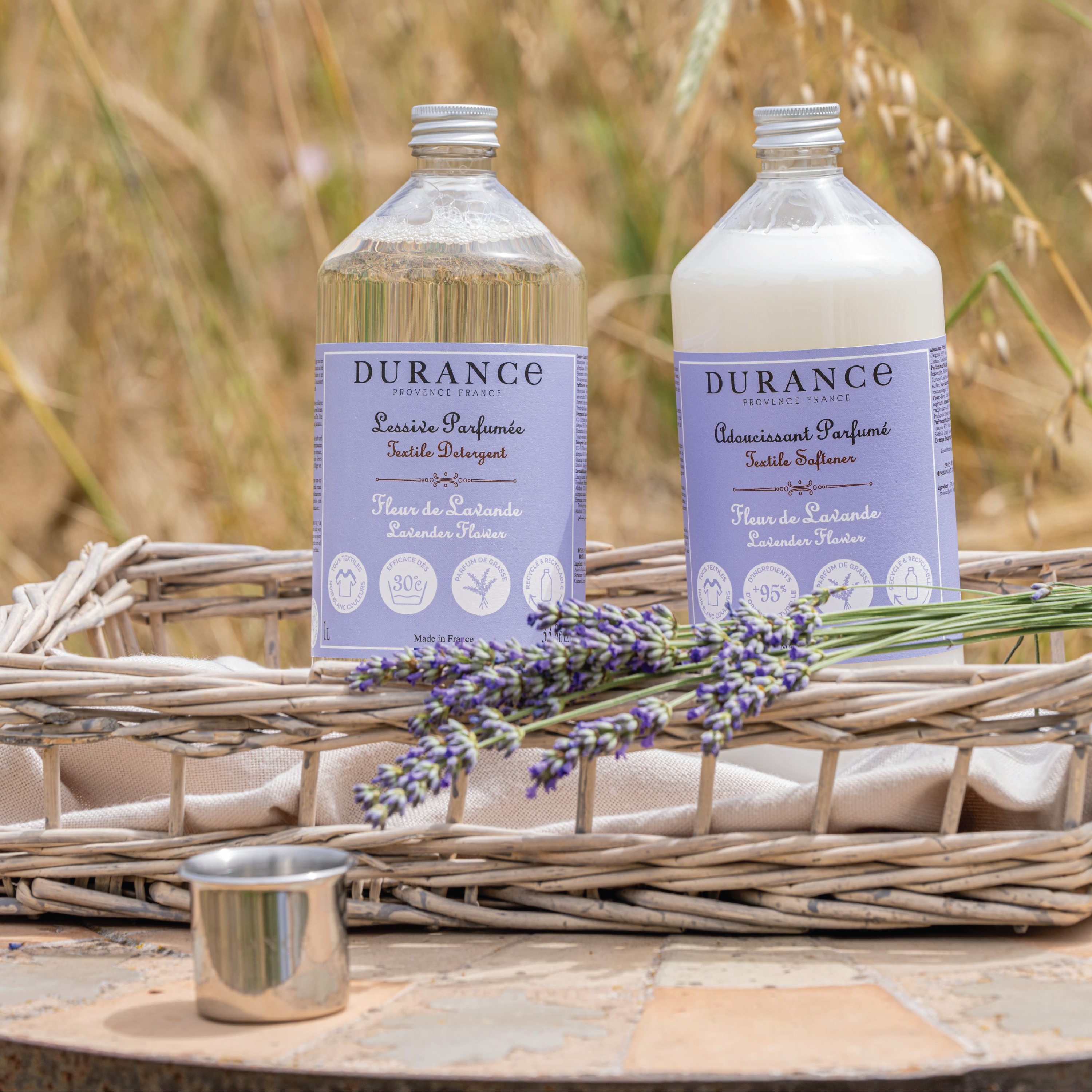 Durance Tøymykner Lavendel, 1000 ml