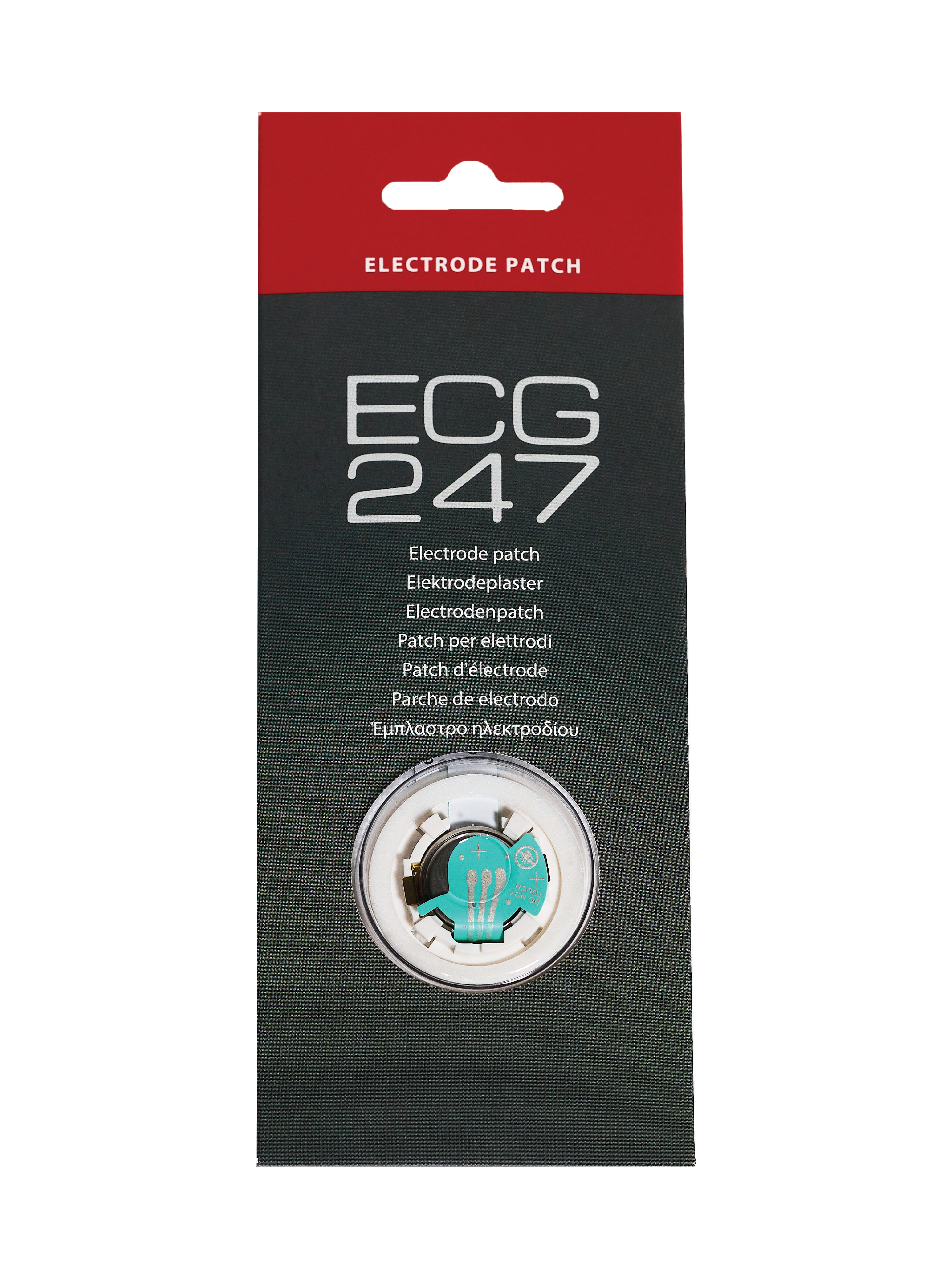 ECG247 ECG247 elektrodeplaster, 1 stk elektrodeplaster