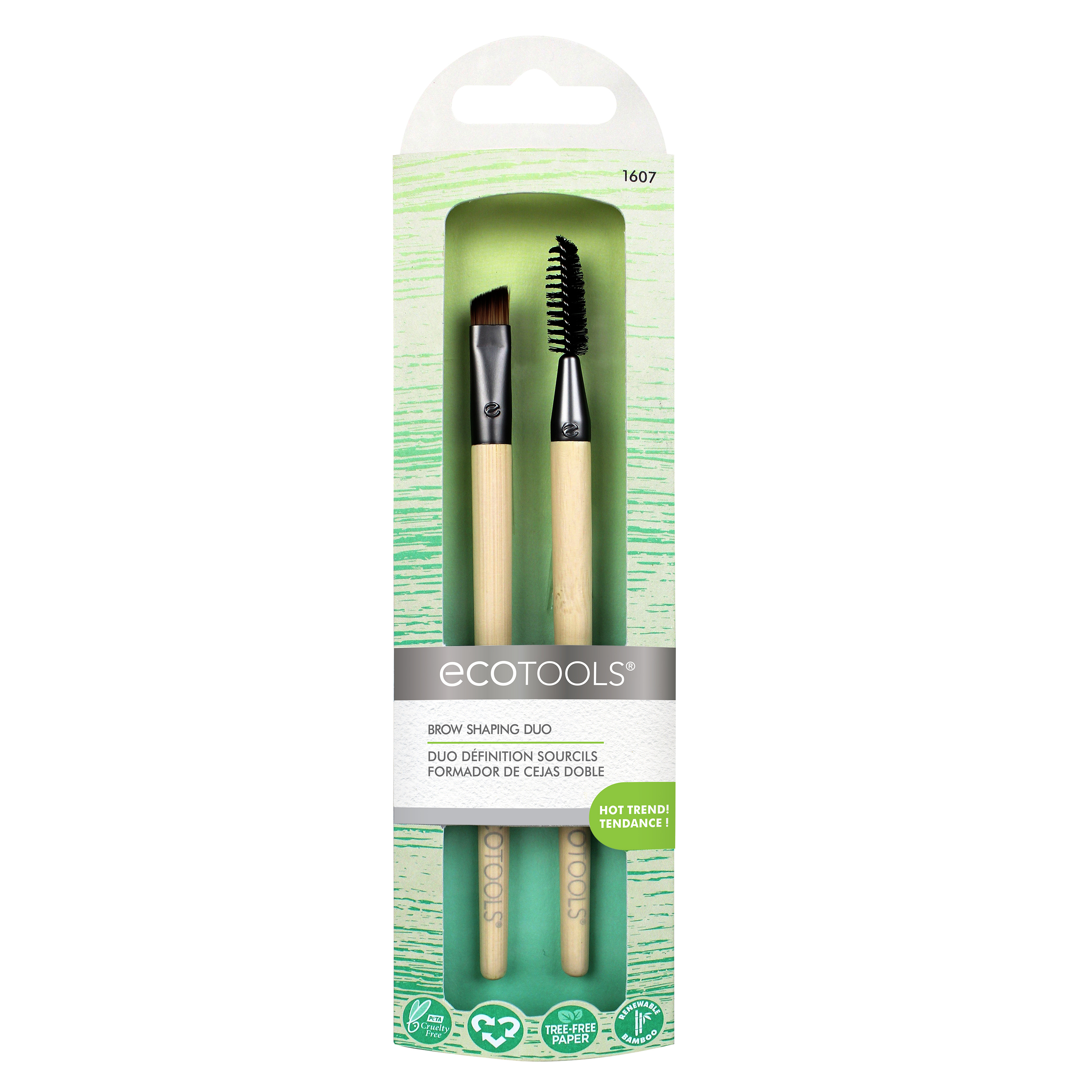 EcoTools Brow Shaping Duo Set, Øyenbrynssett, 1 sett