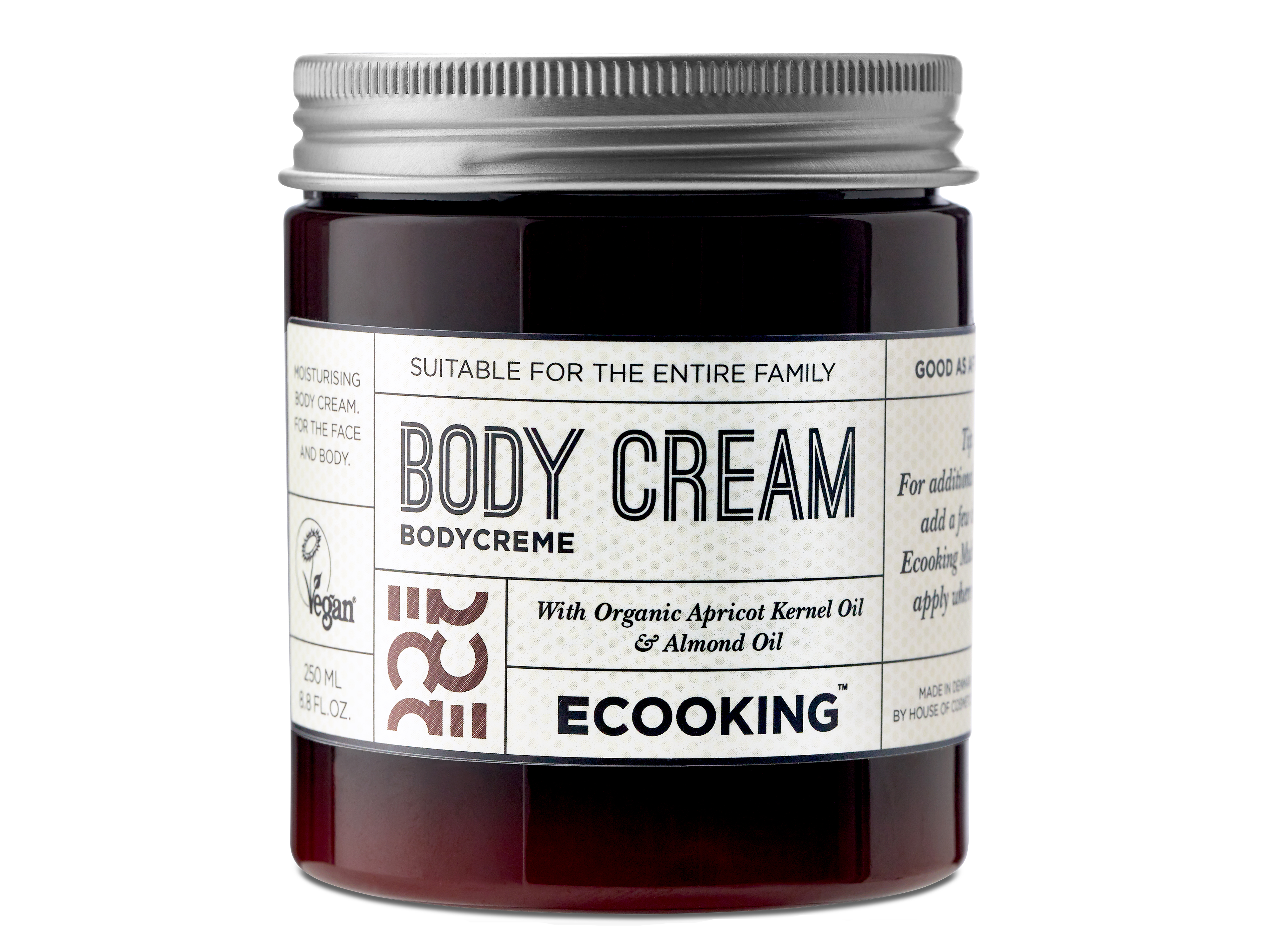 Ecooking Body Cream, 250 ml