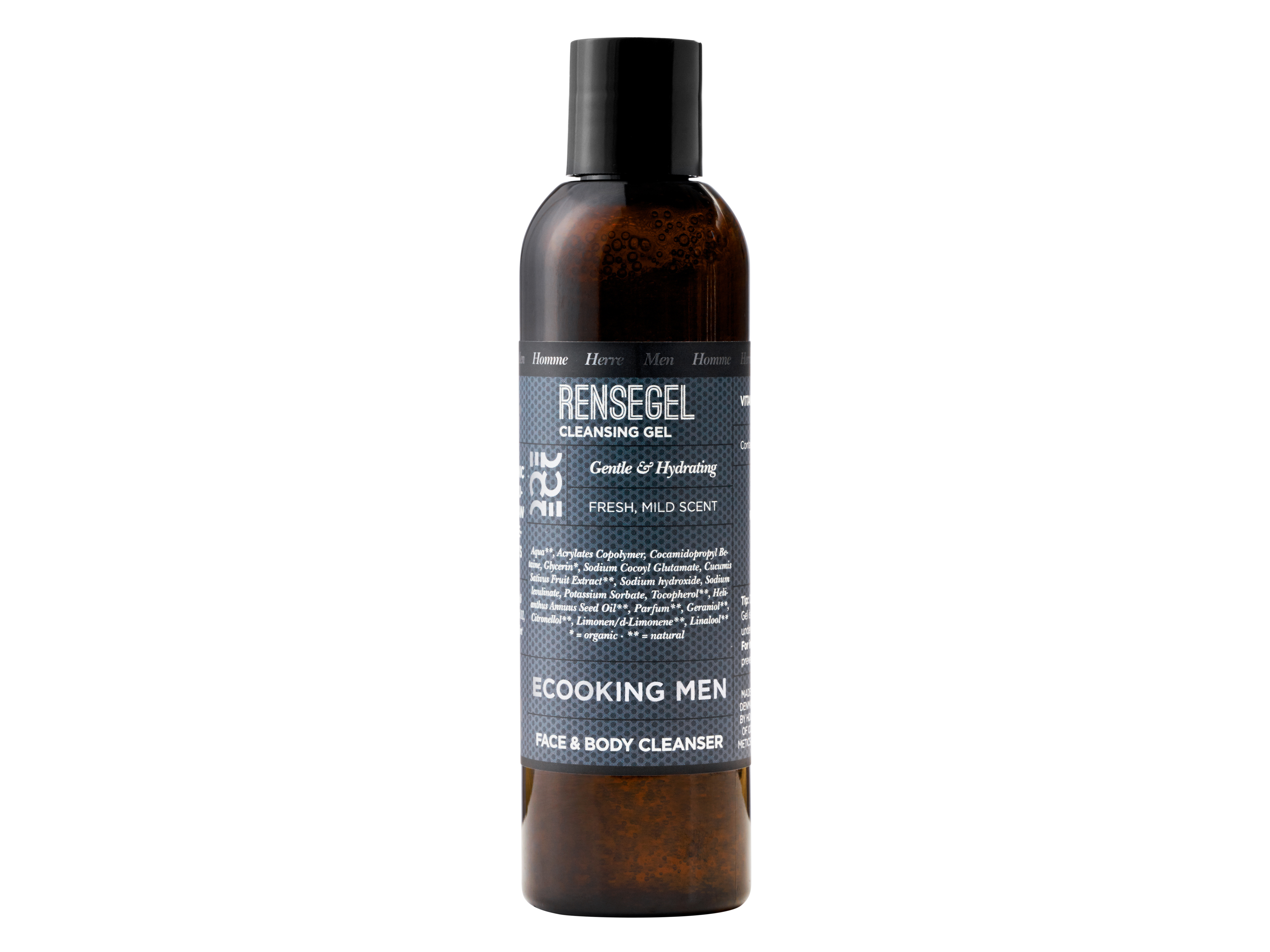 Ecooking Men Cleansing Gel, 200 ml