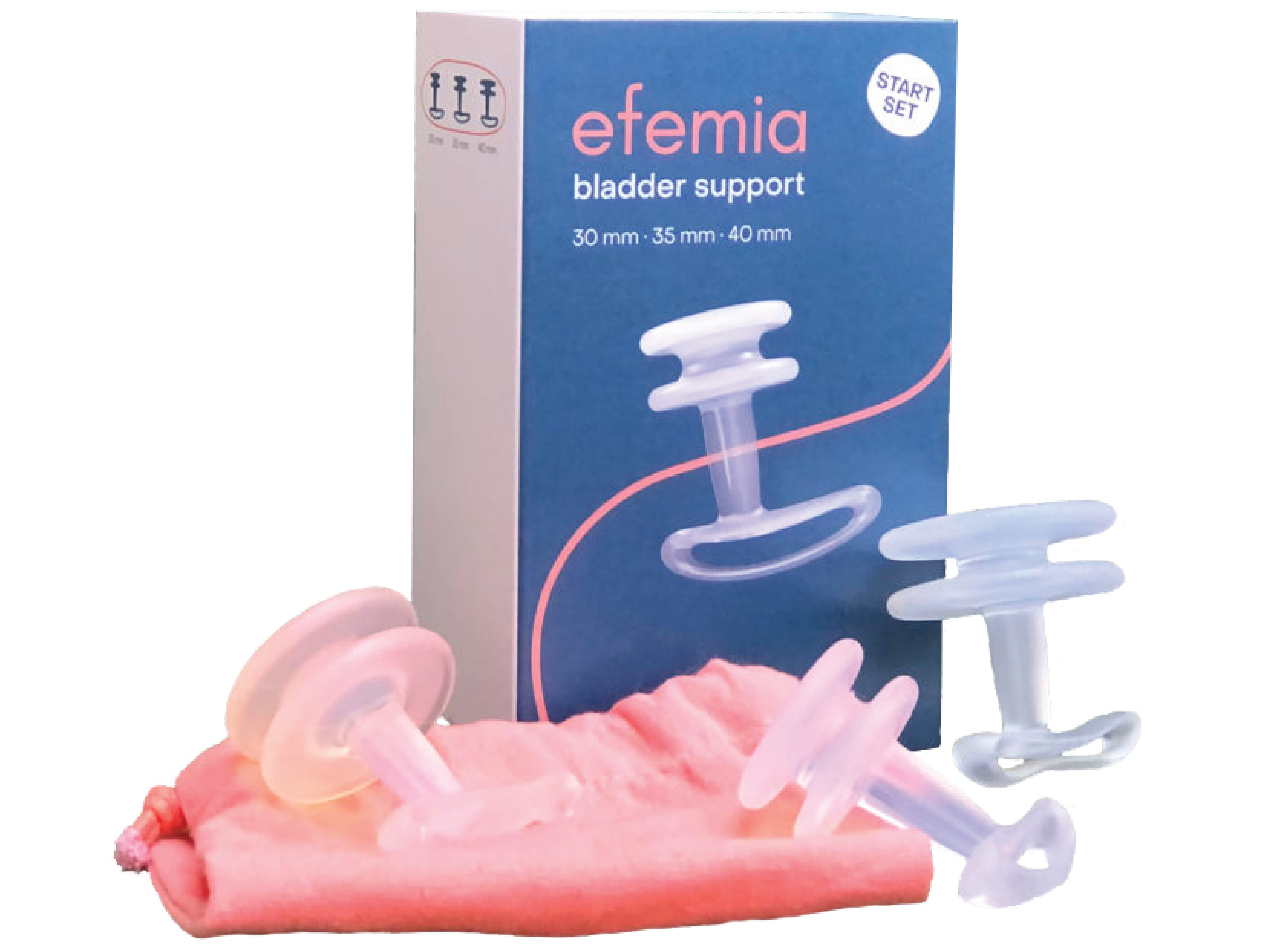 Efemia Urinstopper startsett, 3 stk