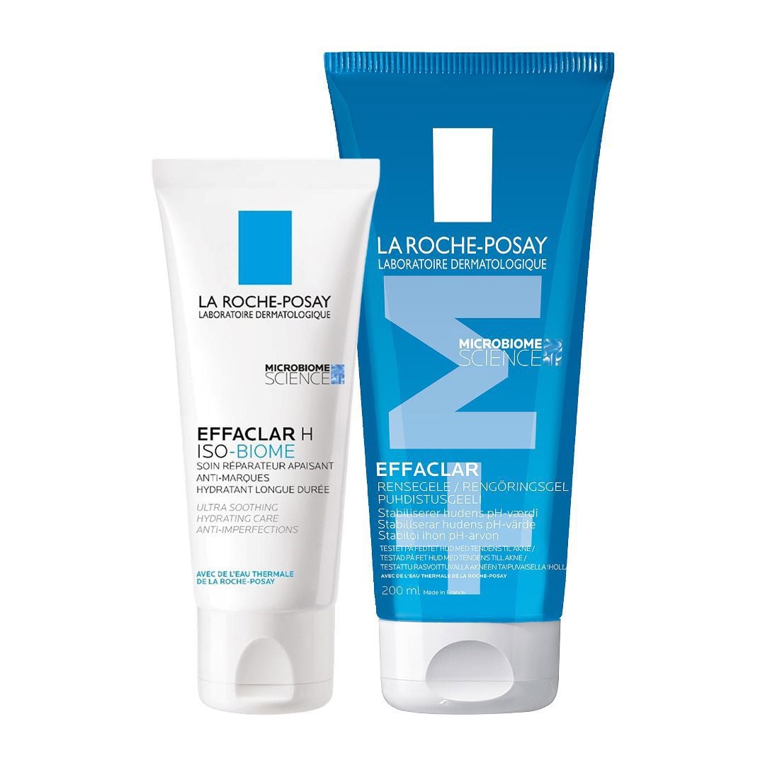 Effaclar Cleansing Gel + Iso-Biome Ansiktskrem