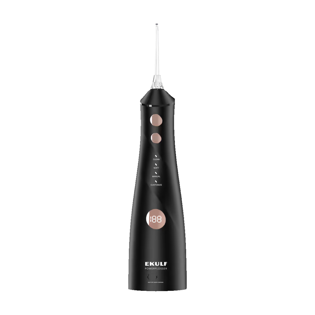 Ekulf Powerfloss Premium, Sort, 1 stk.