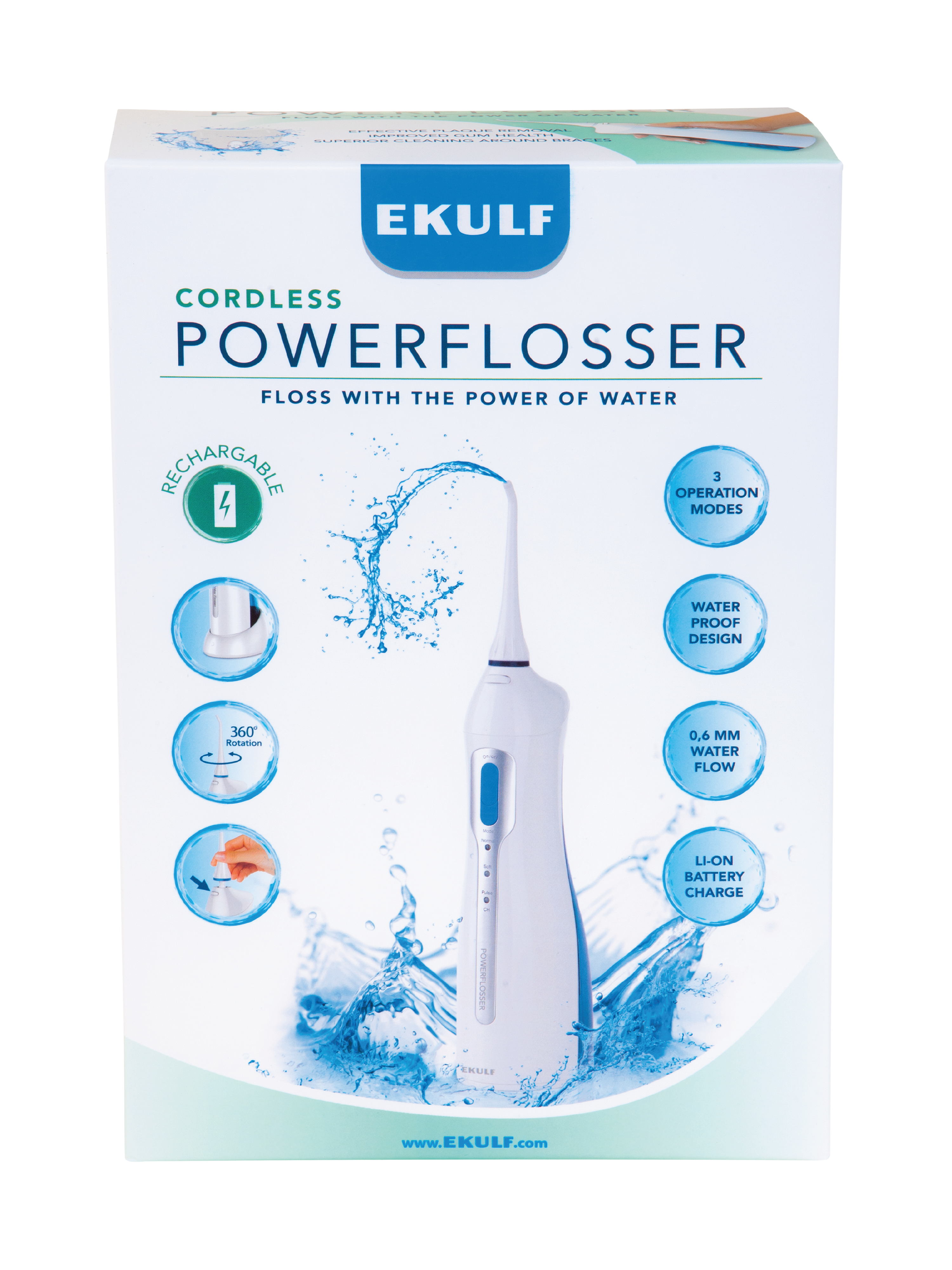Ekulf Powerflosser Cordless, 1
