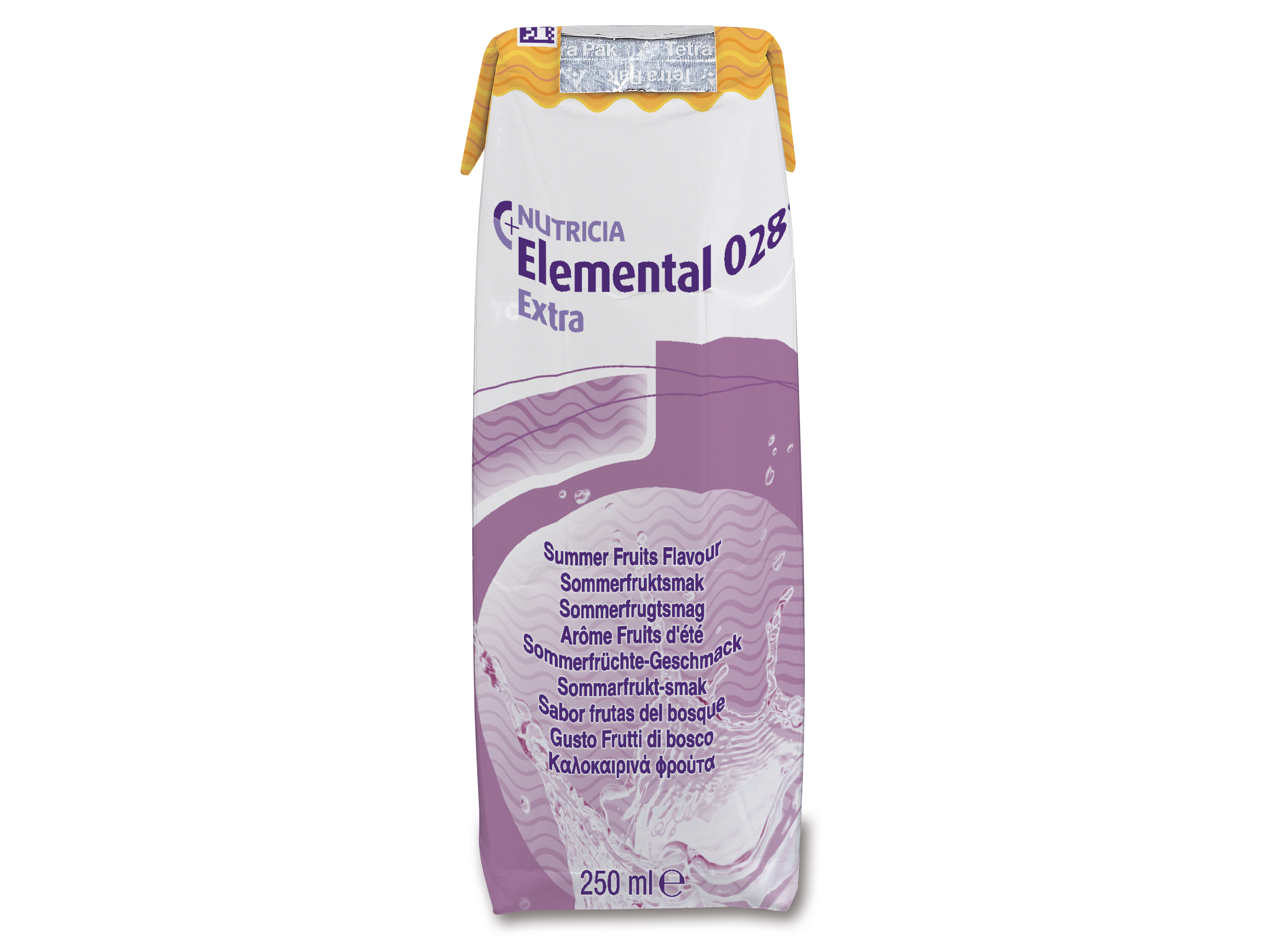 Elemental 028 Extra LQ sykdomsspesifikk næringsdrikk, Sommerfrukt, 18x250 ml