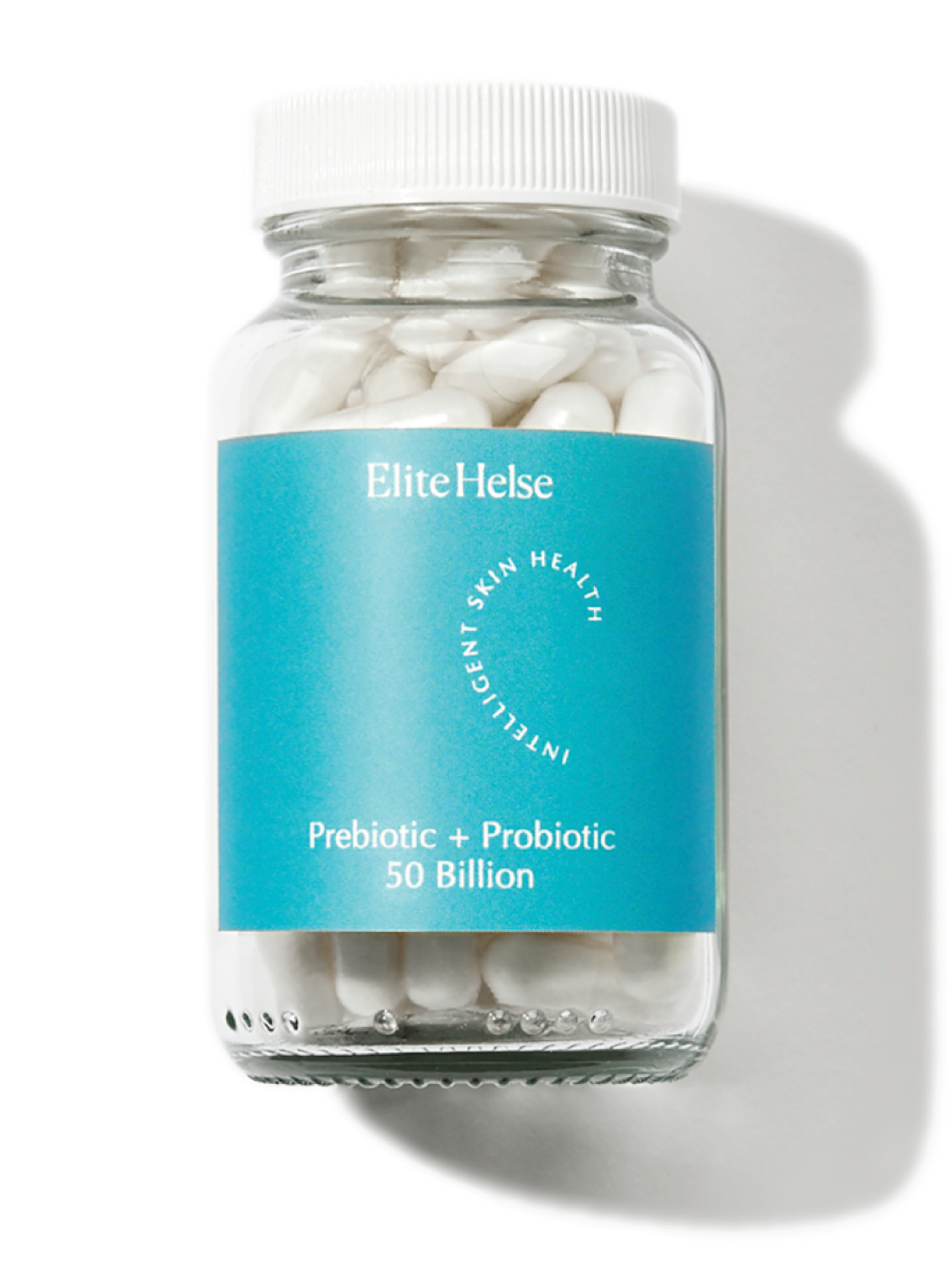 Elite Helse Intelligent Skin Health Prebiotic + Probiotic 50 Billion, 28 kapsler