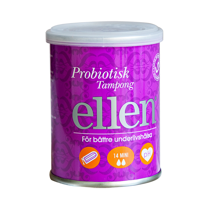 Ellen Ellen Probiotisk tampong mini, 14 stk