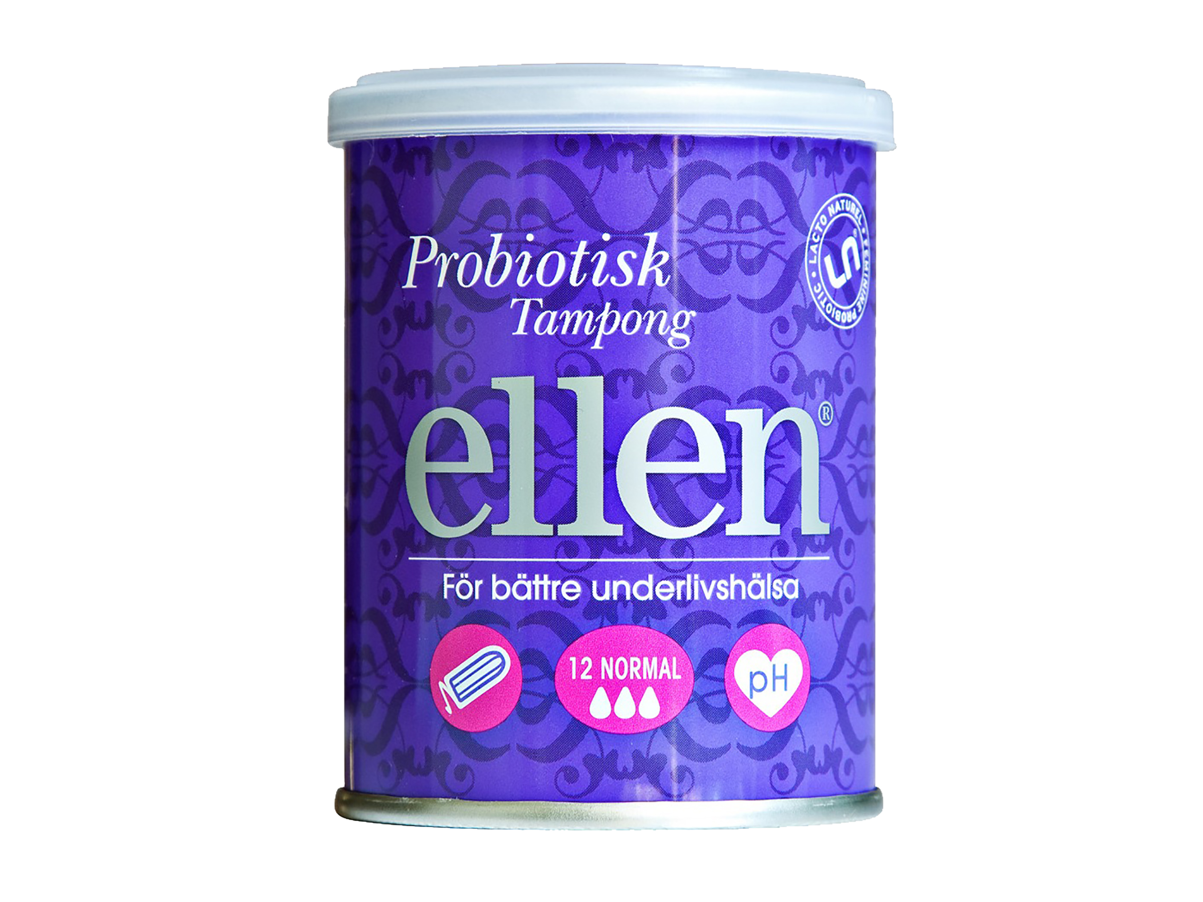 Ellen Ellen Probiotisk tampong normal, 12 stk