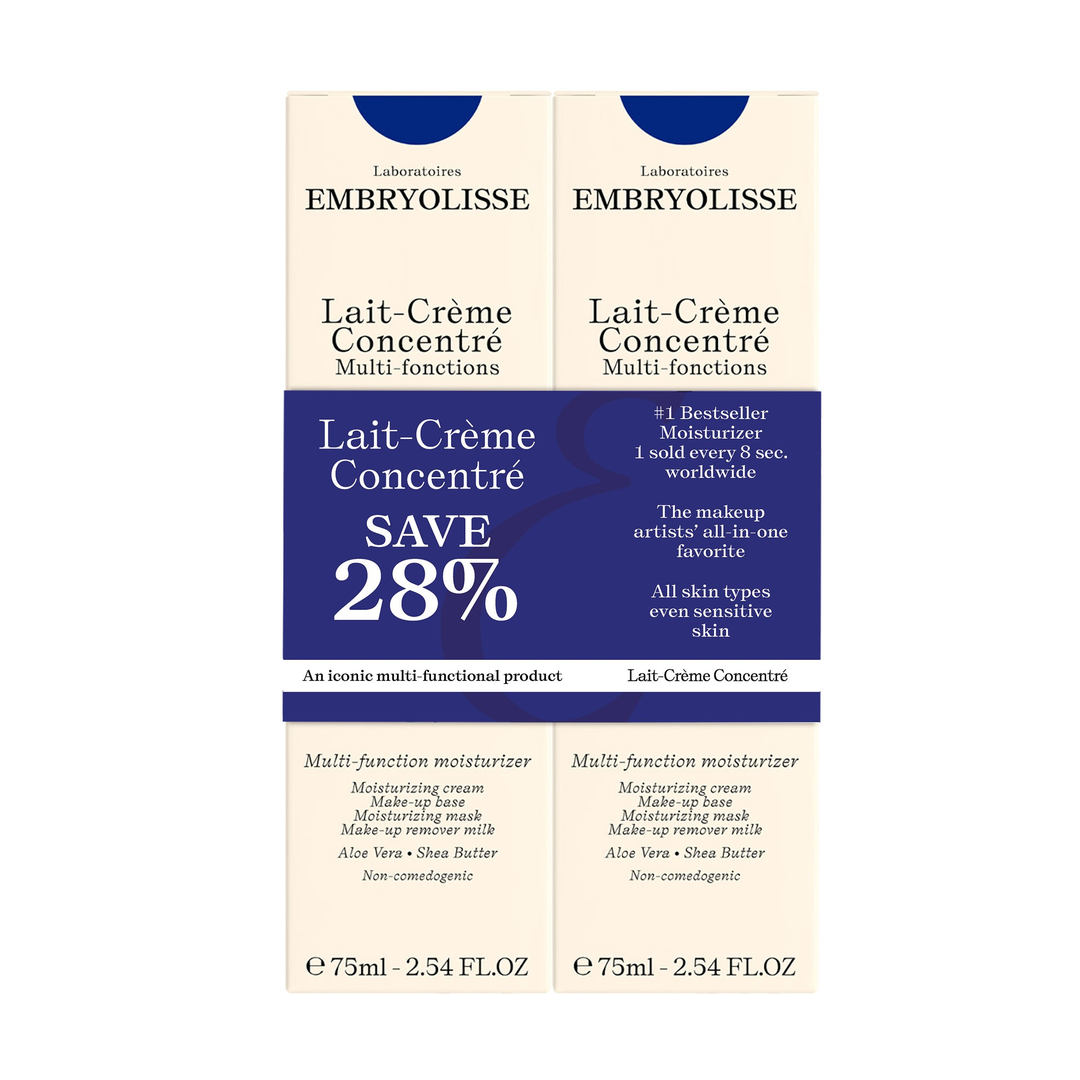 Embryolisse Duo-Pack Lait Crème Concentré, 2 x 75 ml