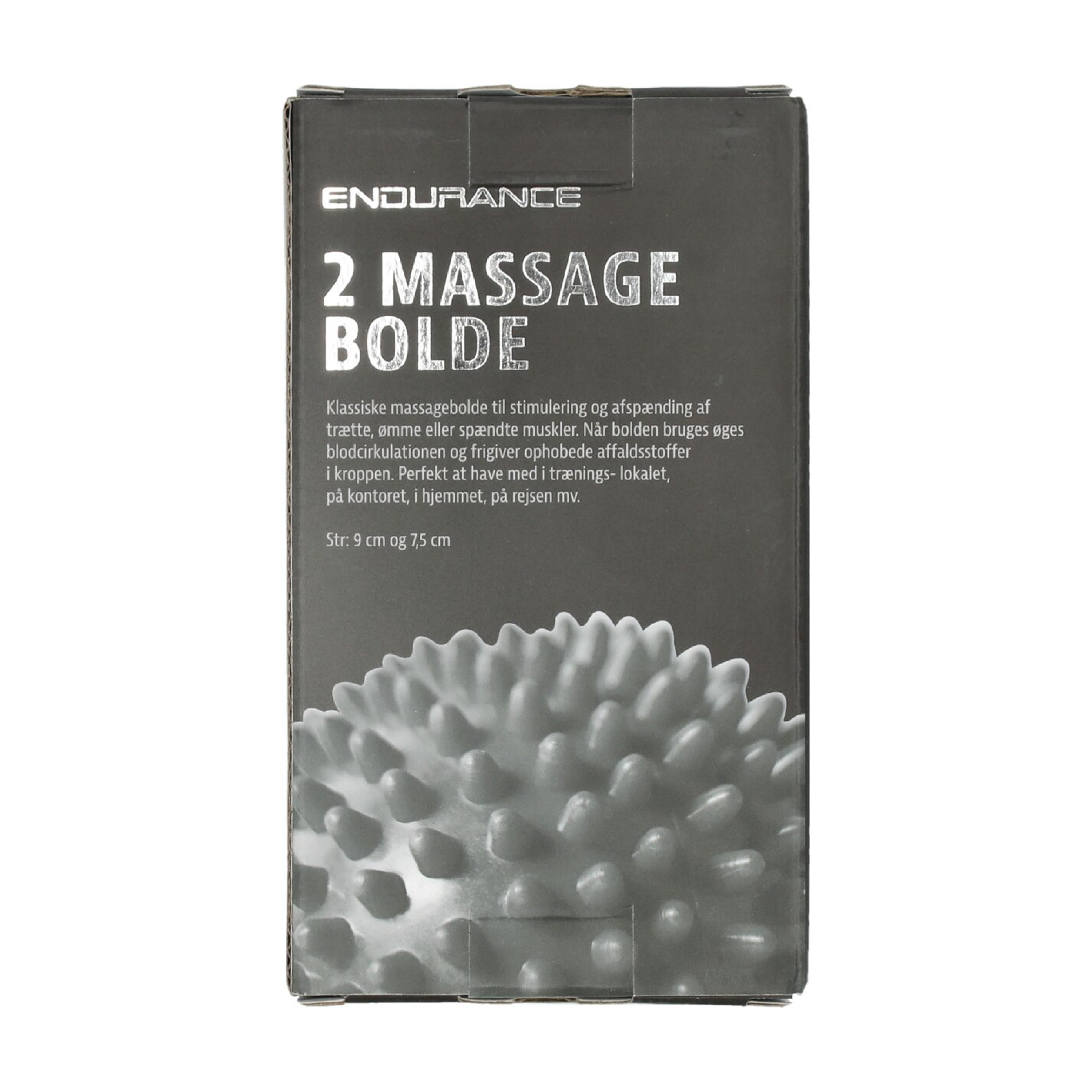 ENDURANCE Soft Massage Ball, 2 stk.