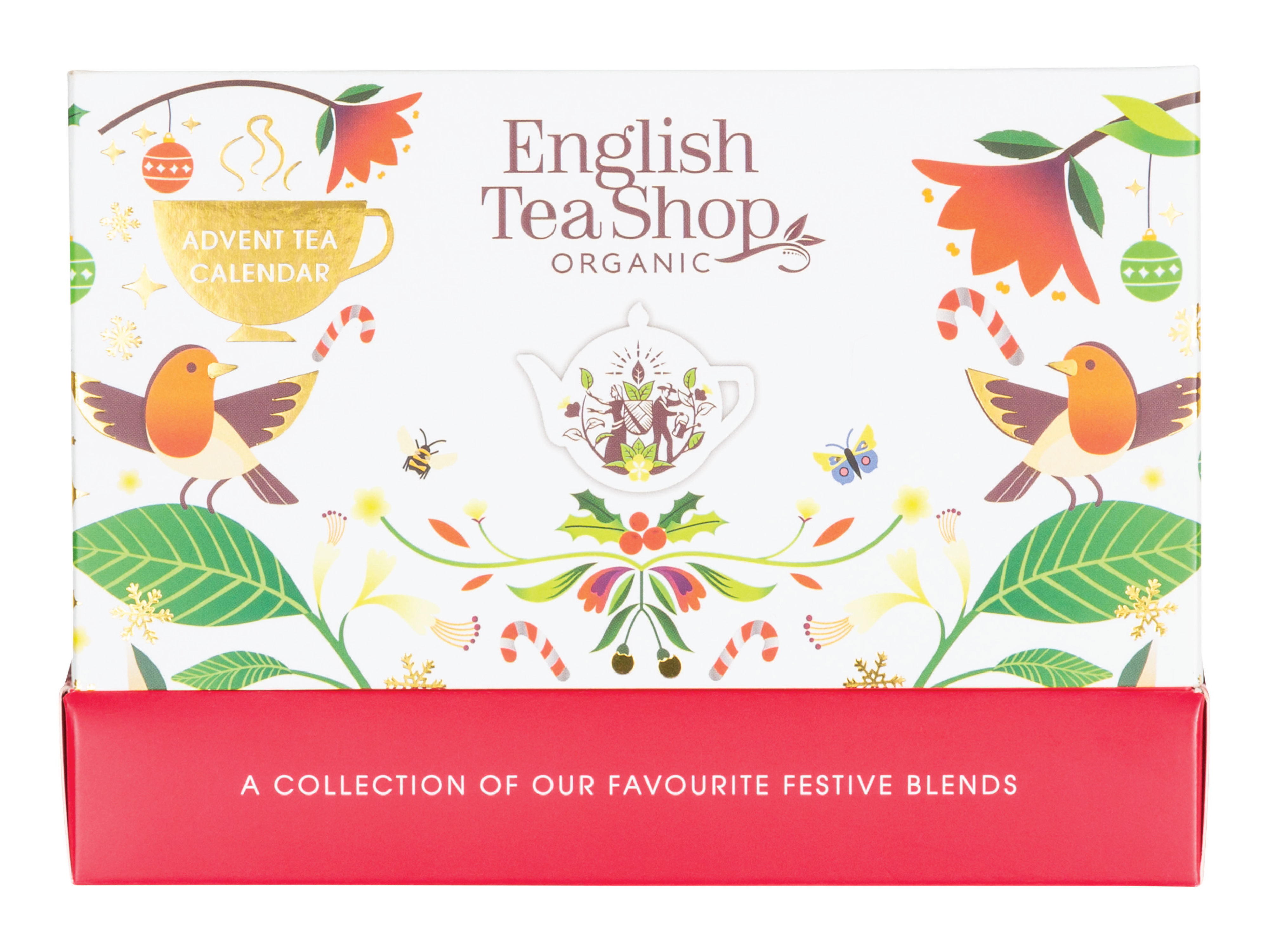 English Tea Shop Adventskalender Sachet, Hvit, 1 stk.