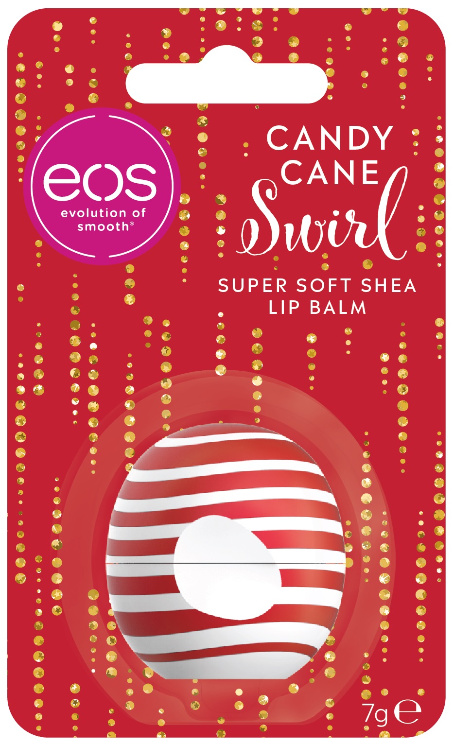 Eos Lip Balm Candy Cane, 7 gram