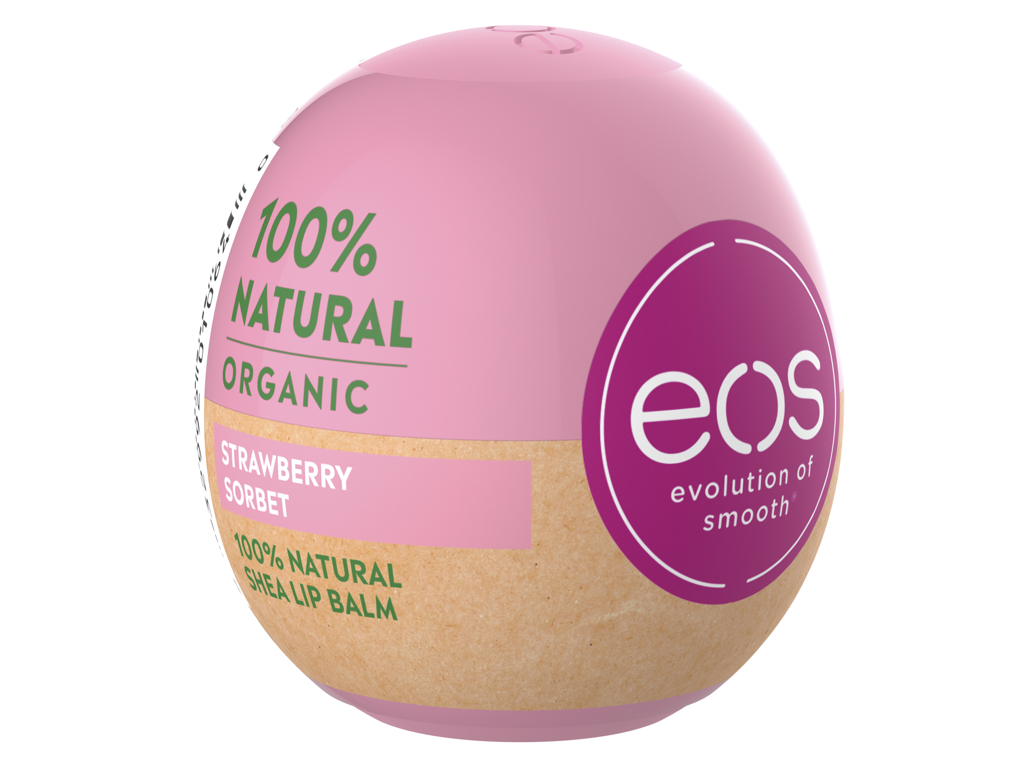Eos Natural Organic Lip Balm, 1 stk.
