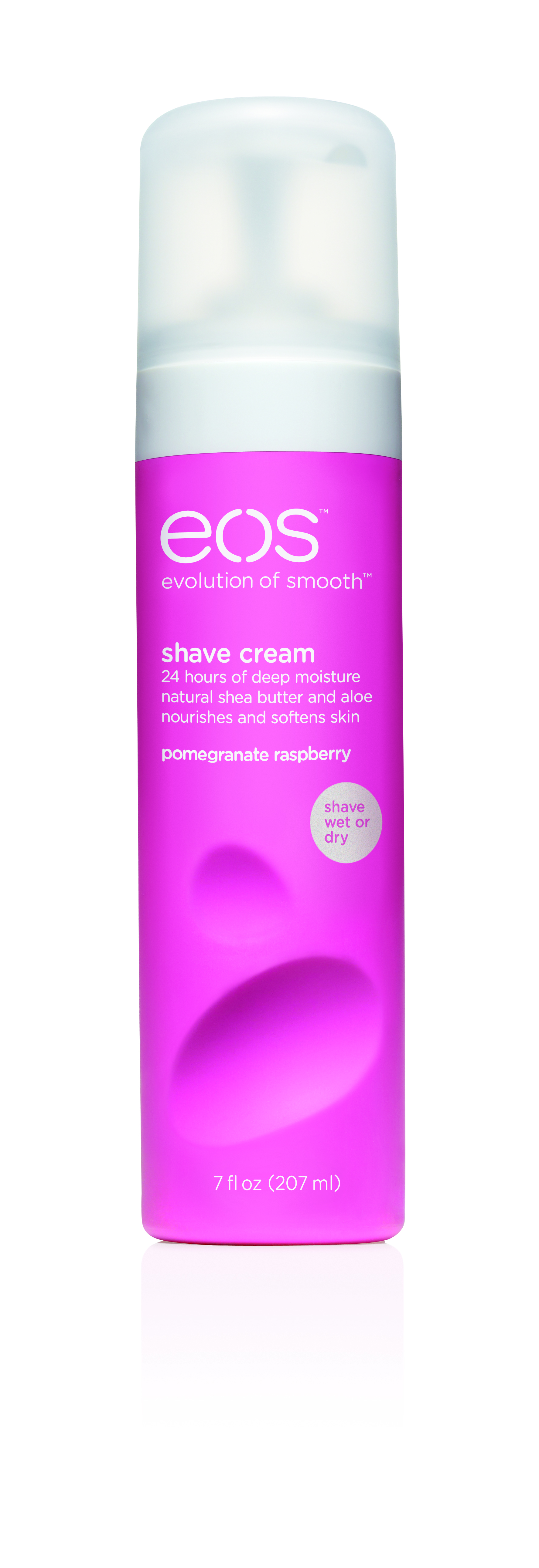 Eos shaving Cream Pomegranat Rasberry, 207 ml