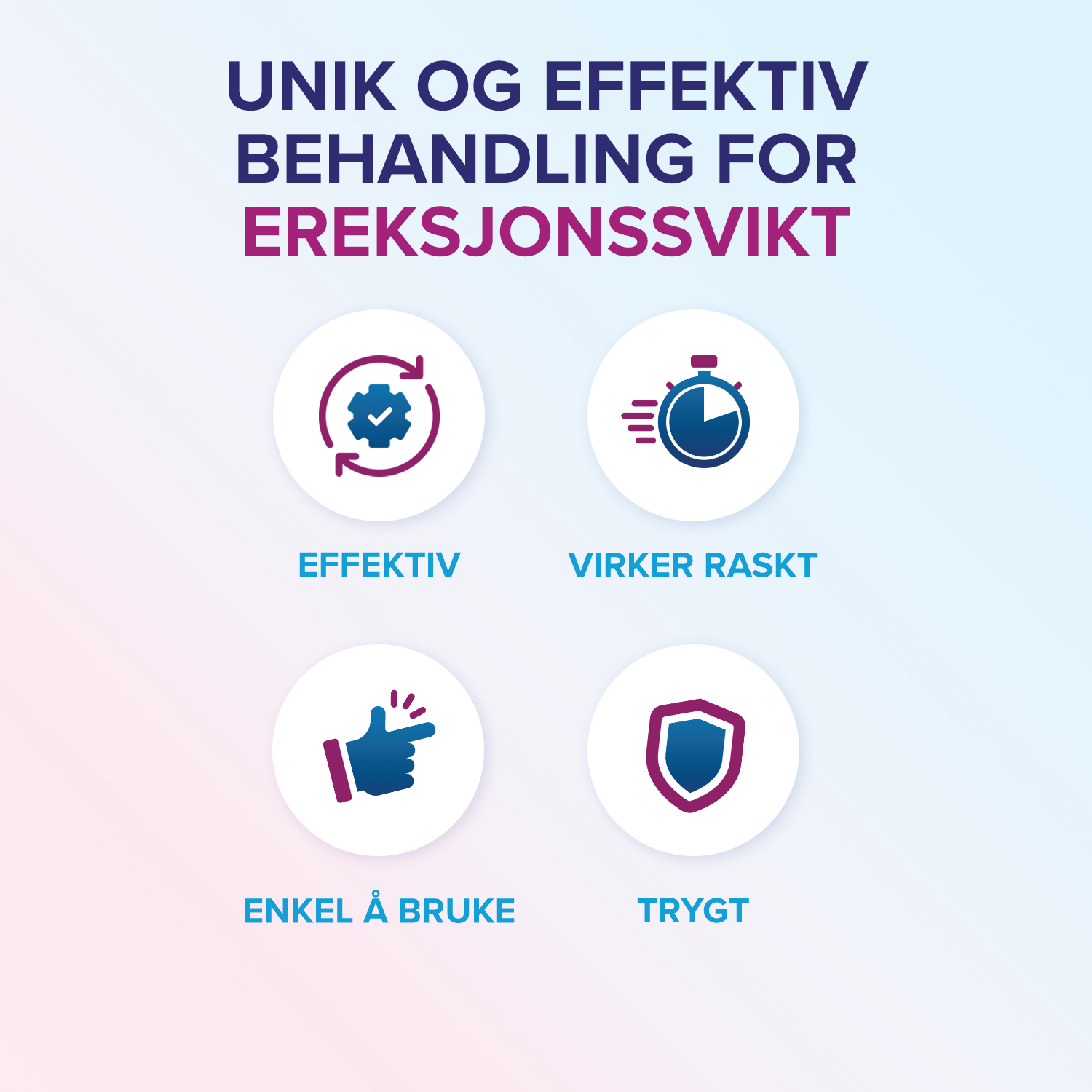 Eroxon Stimgel potensmiddel gel, 4 stk.