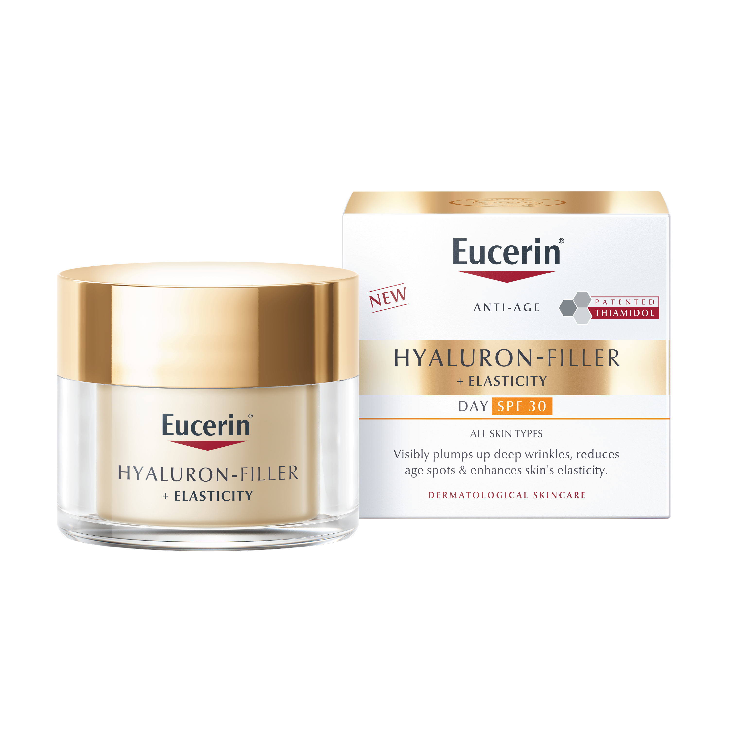 Eucerin Hyaluron-Filler + Elasticity Day Cream SPF30, 50 ml