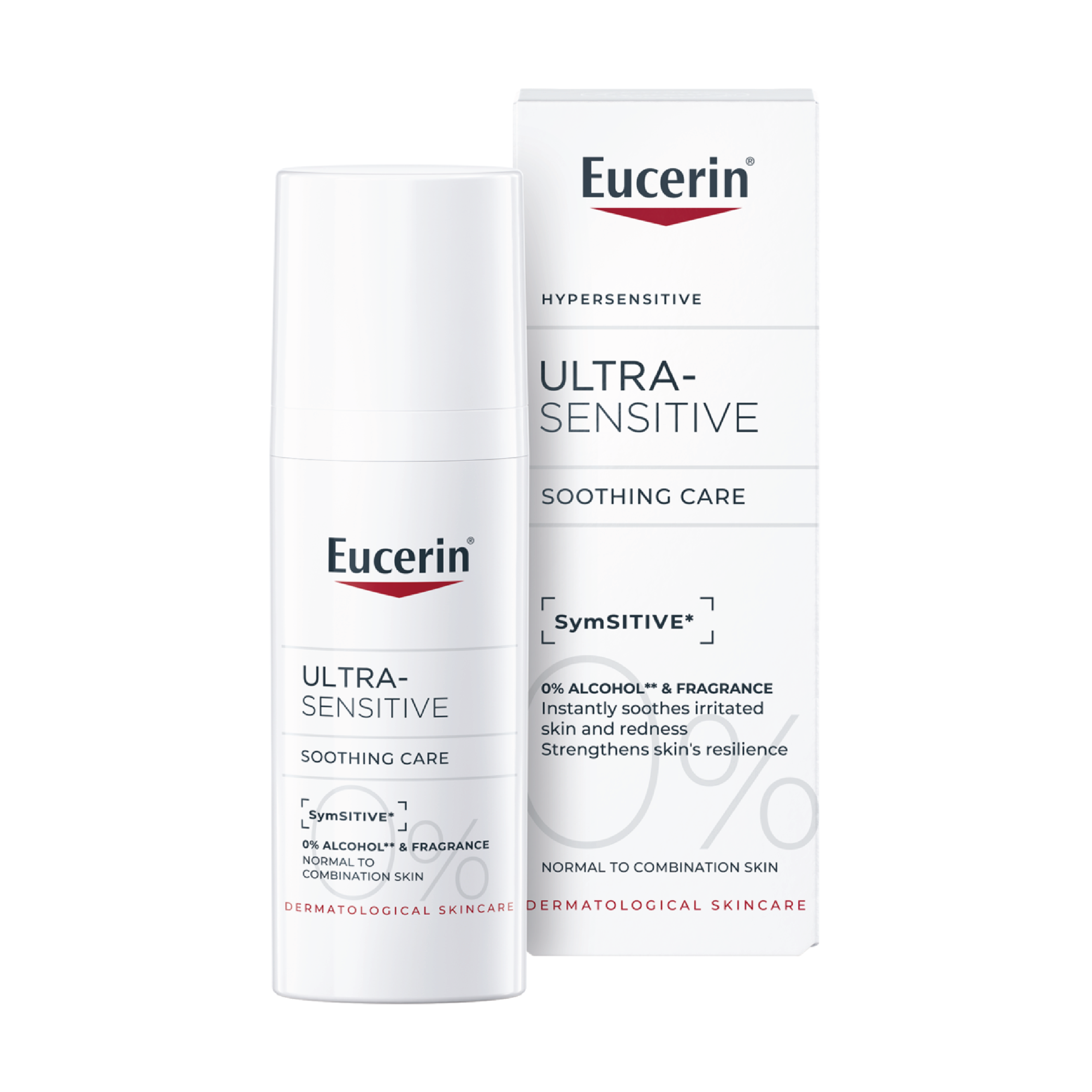 Eucerin UltraSensitive Soothing Care Normal/Comb, 50 ml