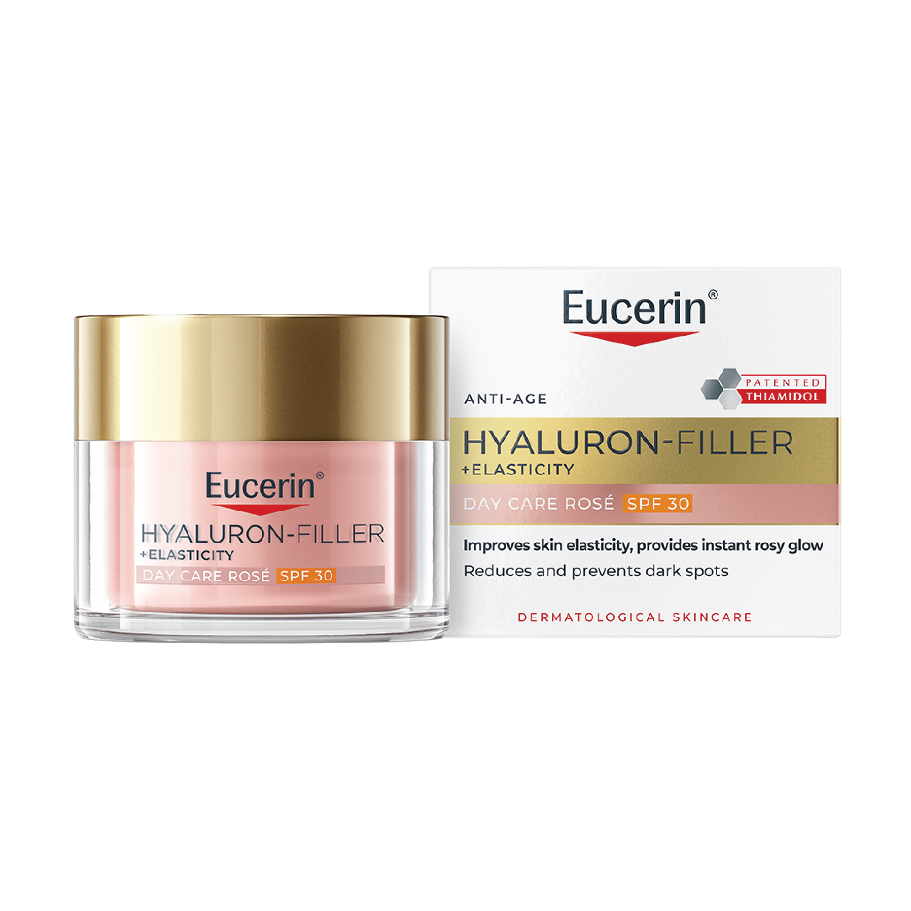Eucerin Hyaluron-Filler + Elasticity Day Cream Rose SPF30, 50 ml