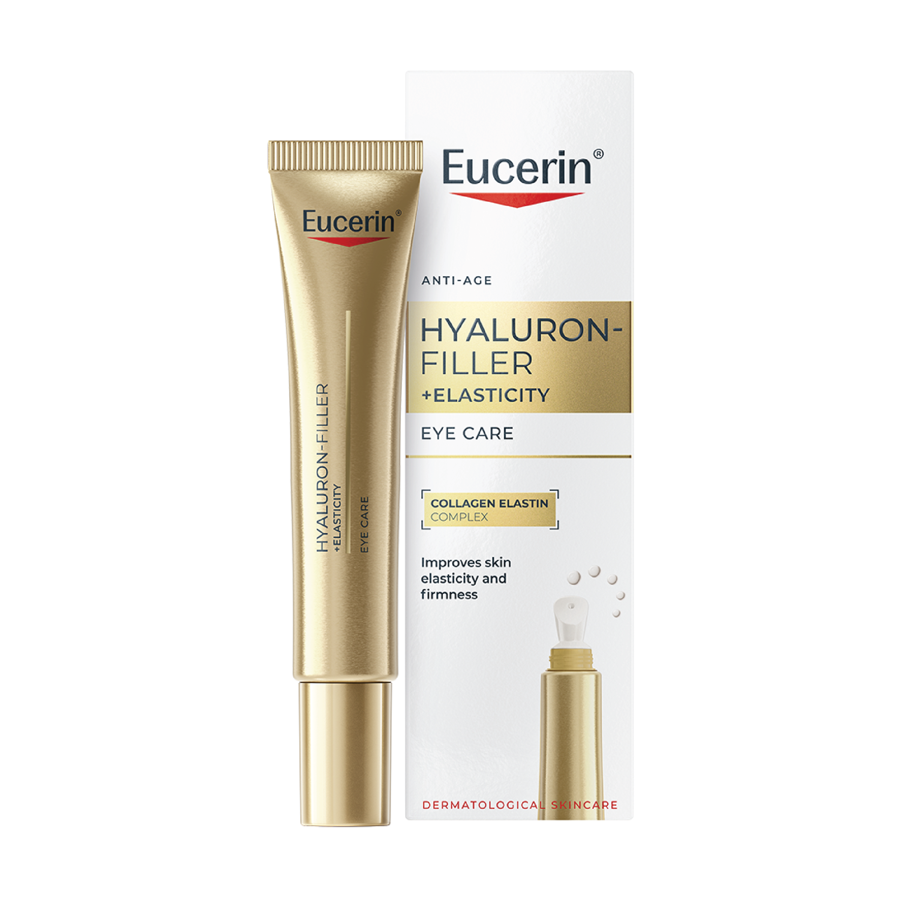 Eucerin Hyaluron-Filler + Elasticity Eye Cream SPF20, 15 ml