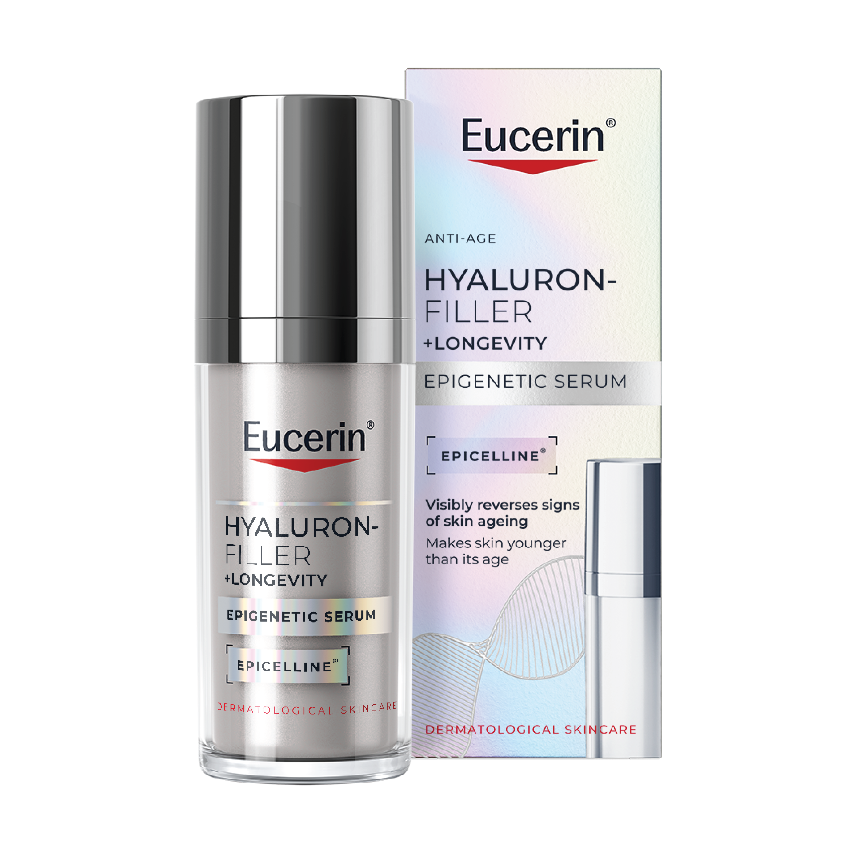 Eucerin Hyaluron-Filler + Longevity Epigenetic Serum, 30 ml