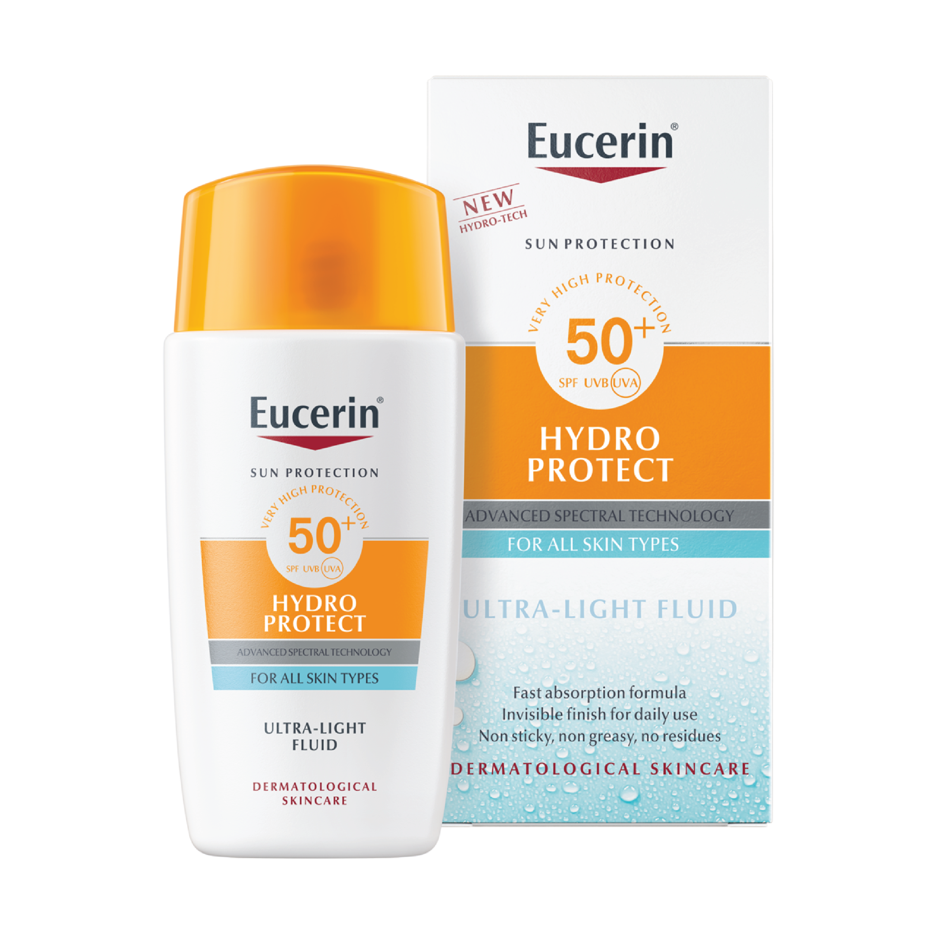 Eucerin Sun Hydro Protect Ultra Light Fluid SPF50+, 50 ml