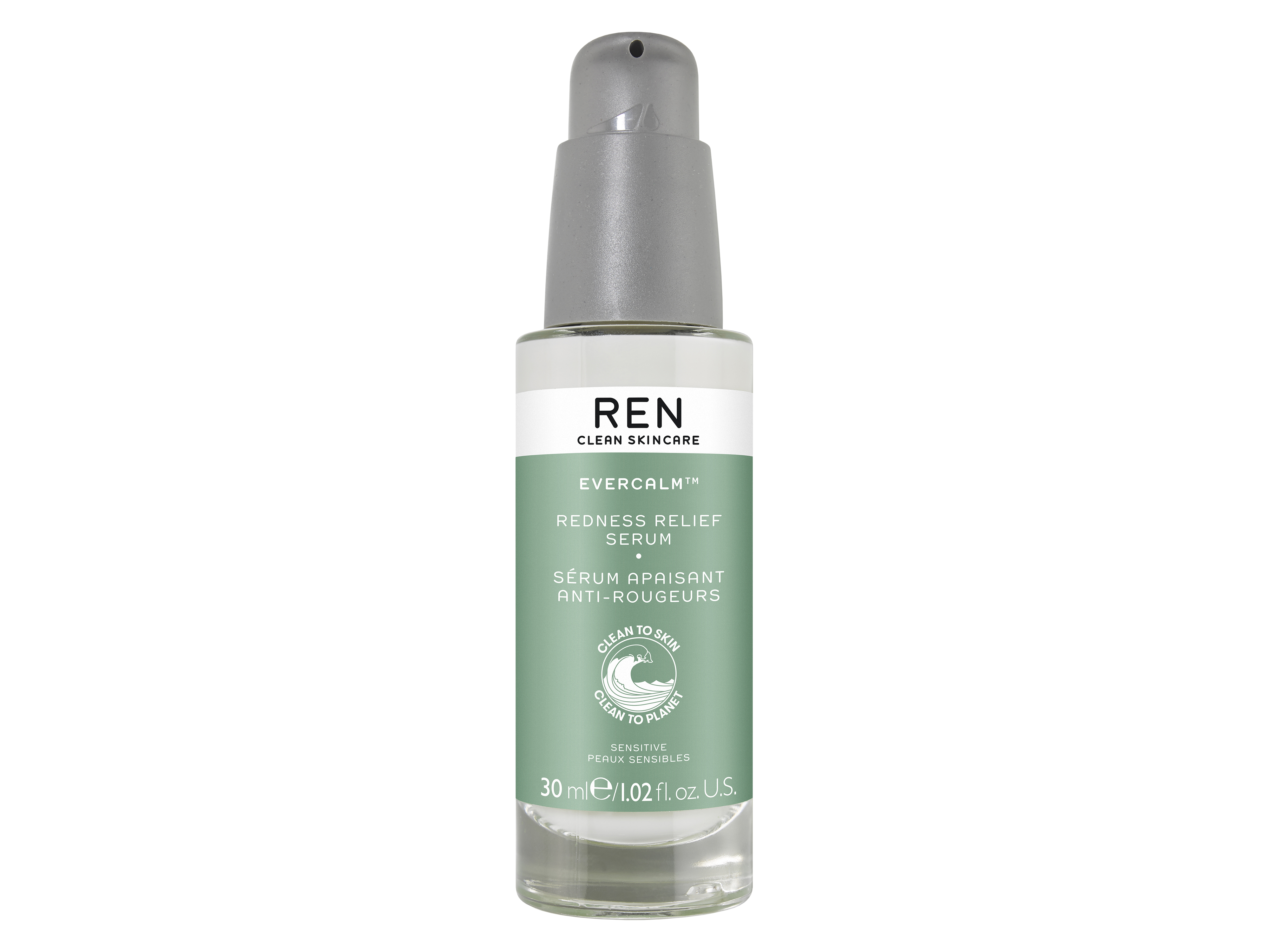 REN Evercalm Redness Relief Serum, 30 ml