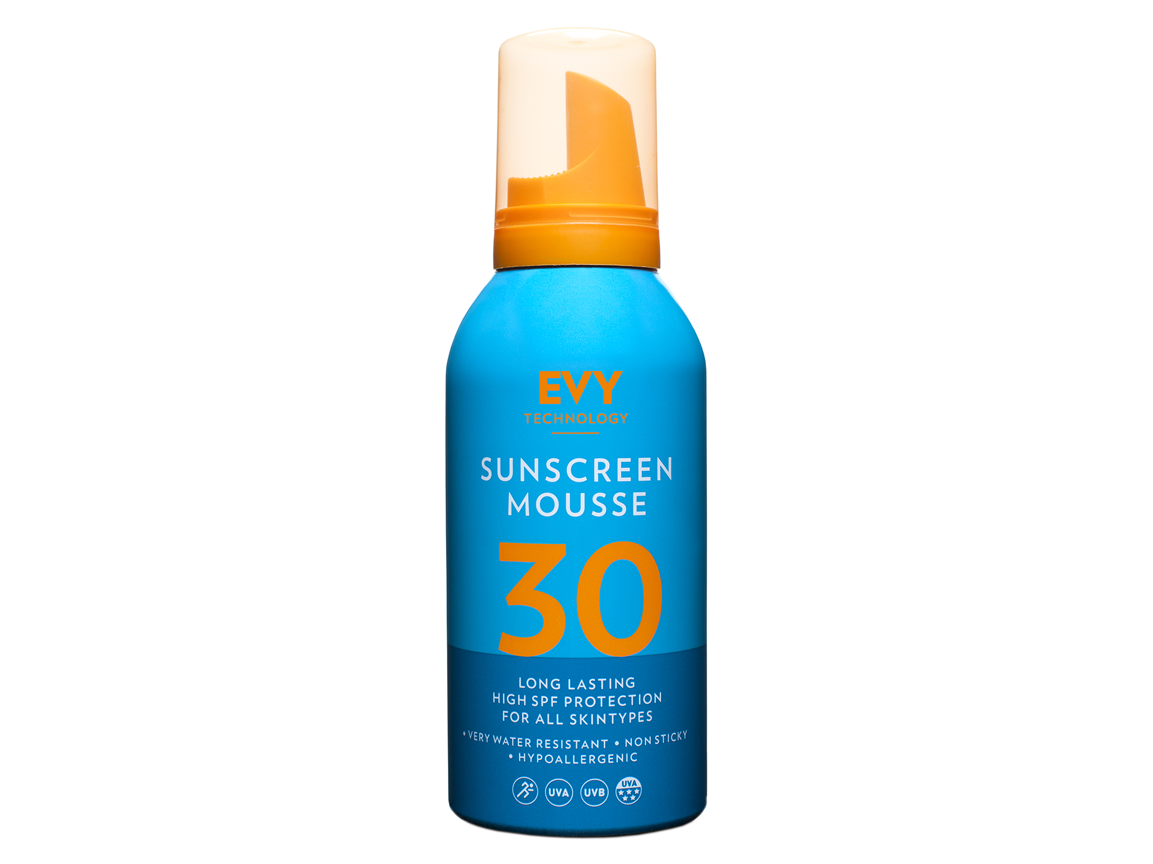 Evy Technology Sunscreen Mousse, SPF 30, 150 ml