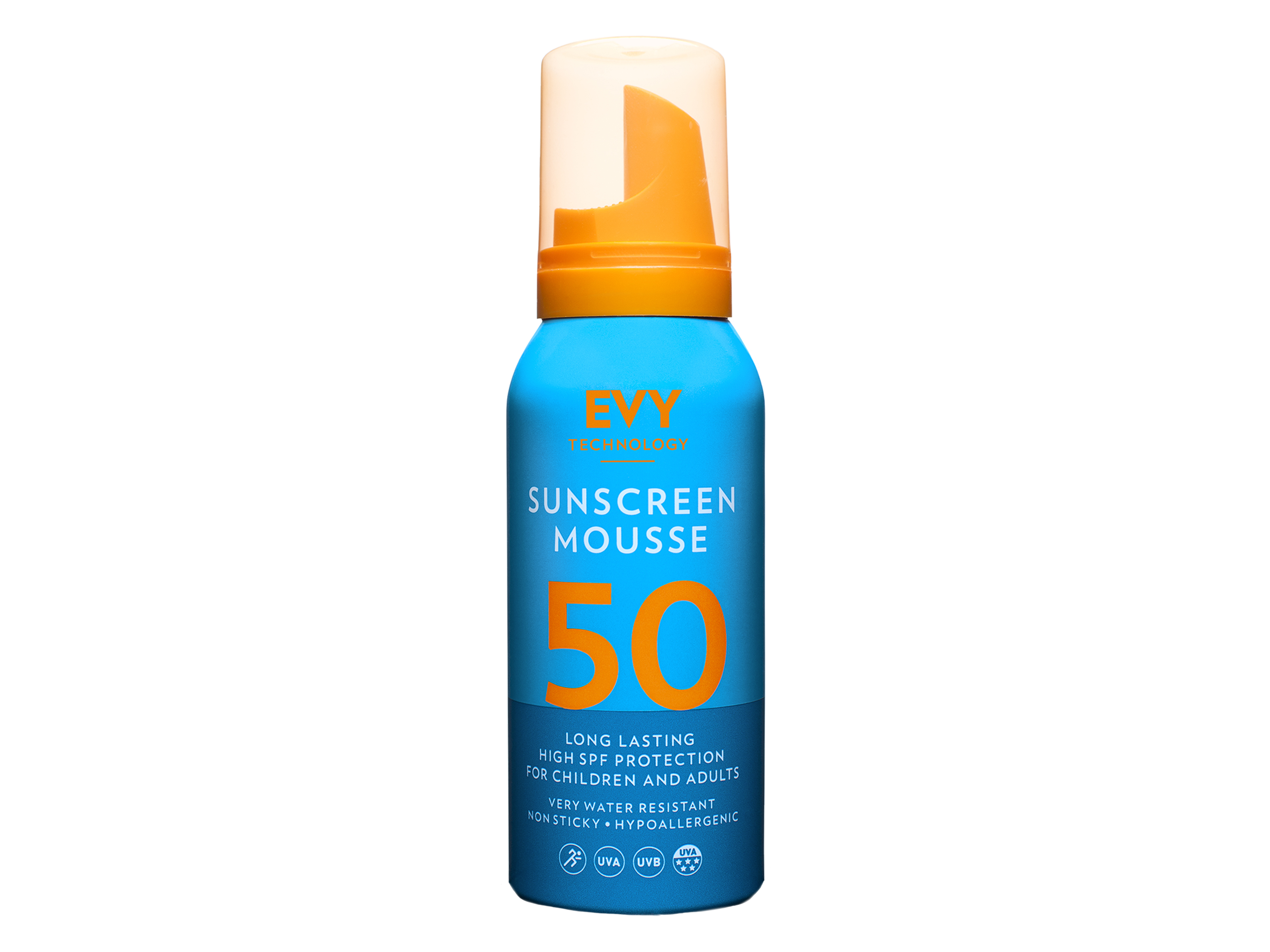 Evy Technology Sunscreen Mousse, SPF 50, 100 ml